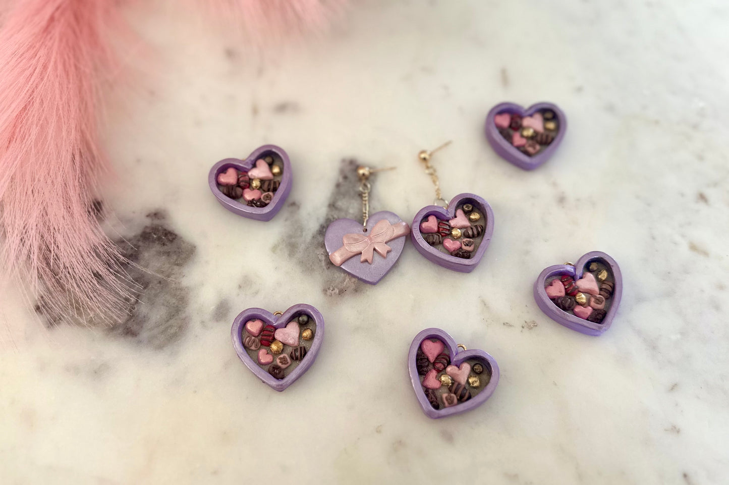 Lavender Box of chocolates