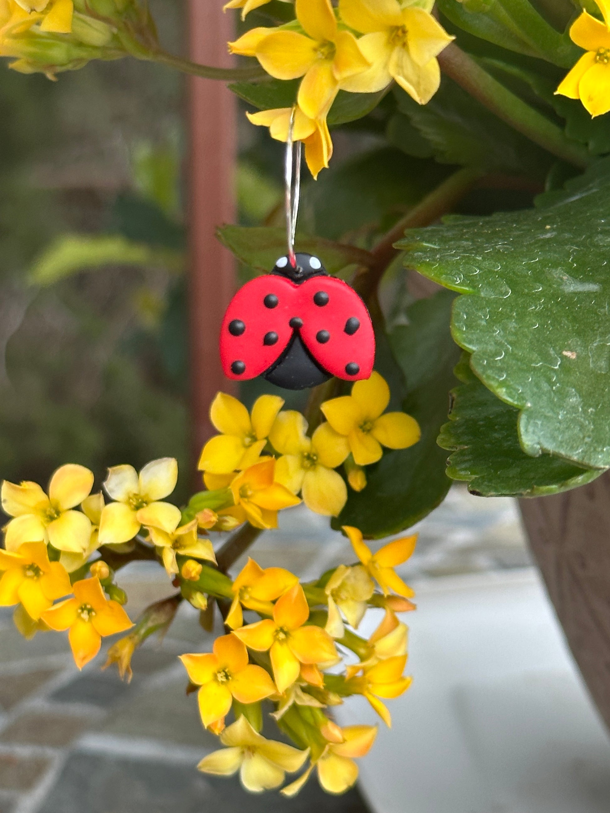 Ladybugs, Ladybug Earrings, Earrings, Nature Earrings, Jewelry, Hoop Earrings, Love bug, Handmade, Handmade Earrings, Gifts, Gifts for her, Gifts for friends, Gifts for moms