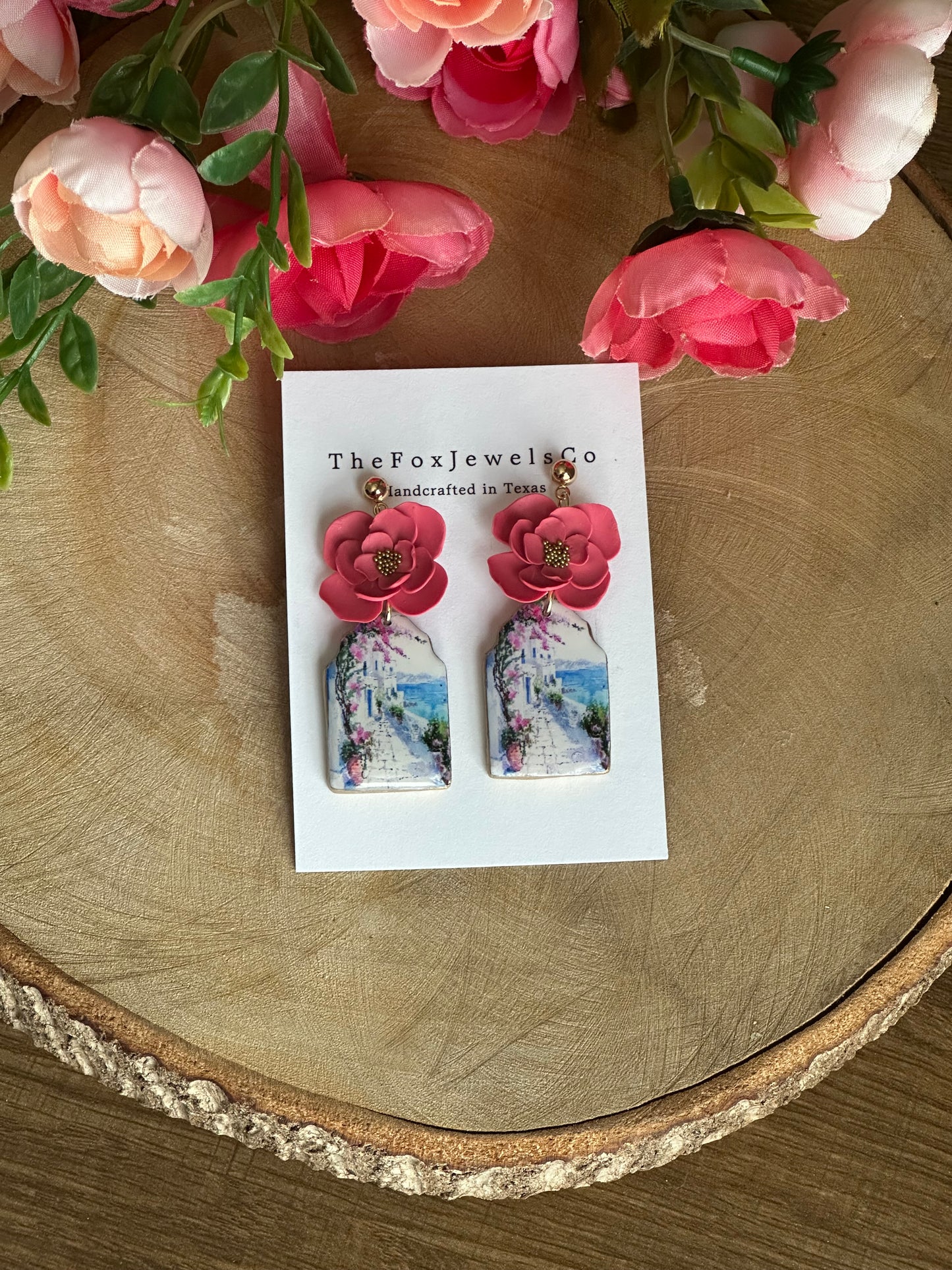 Santorini Island Earrings