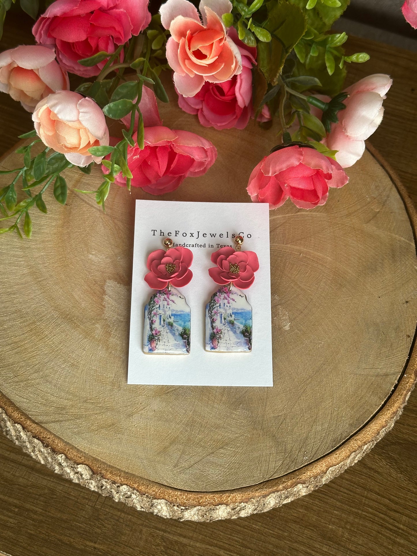 Santorini Island Earrings
