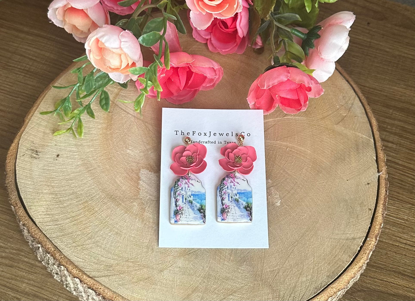 Santorini Island Earrings