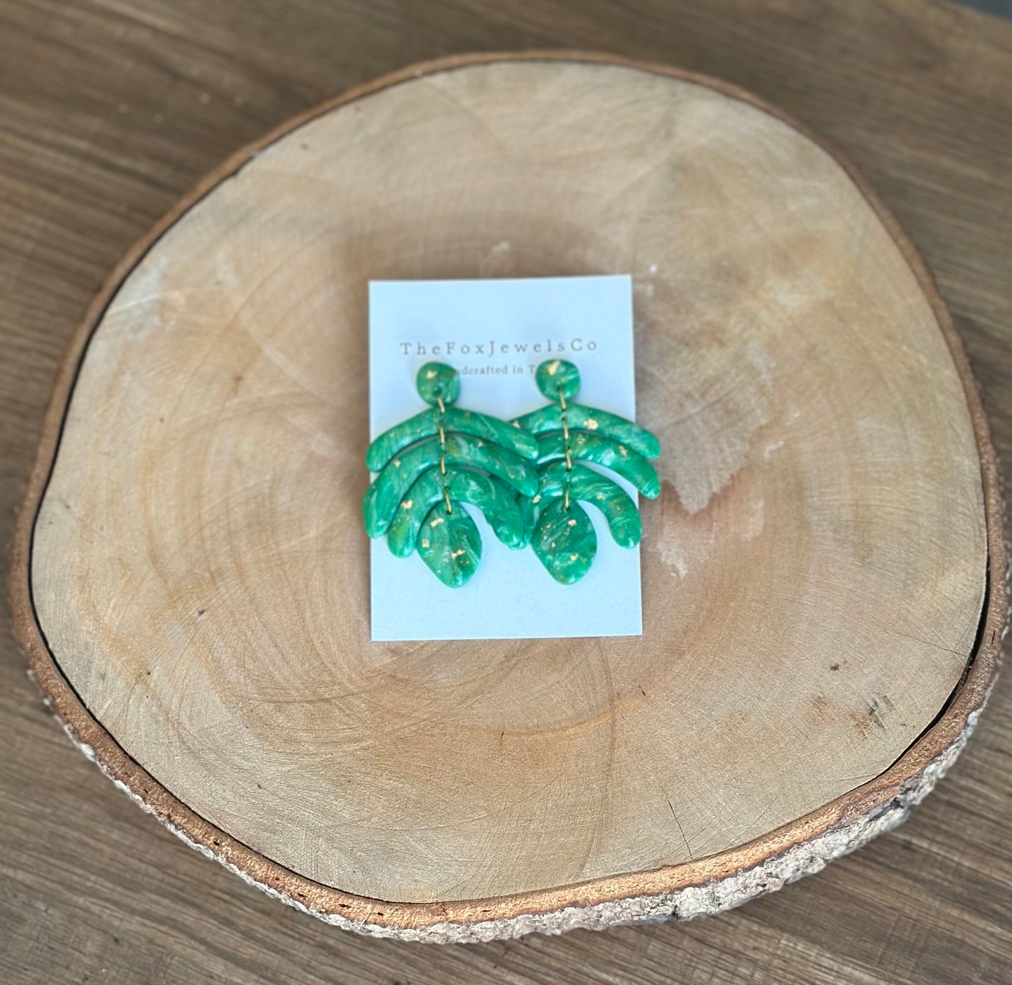 Green Leaf Dangles