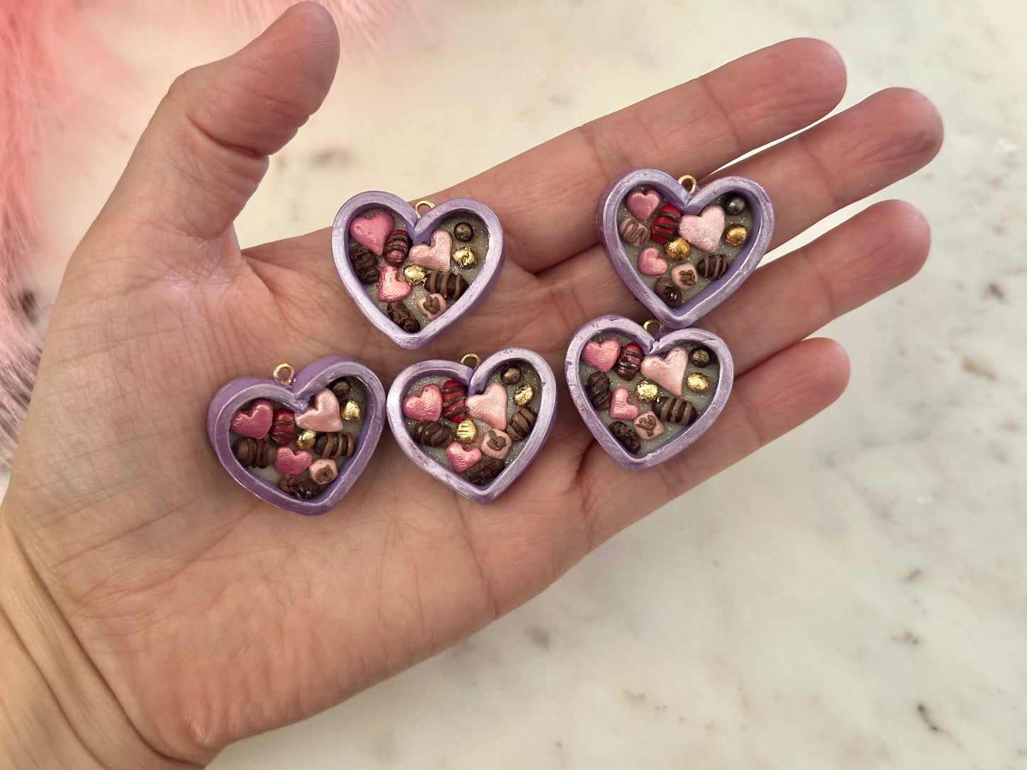 Lavender Box of chocolates