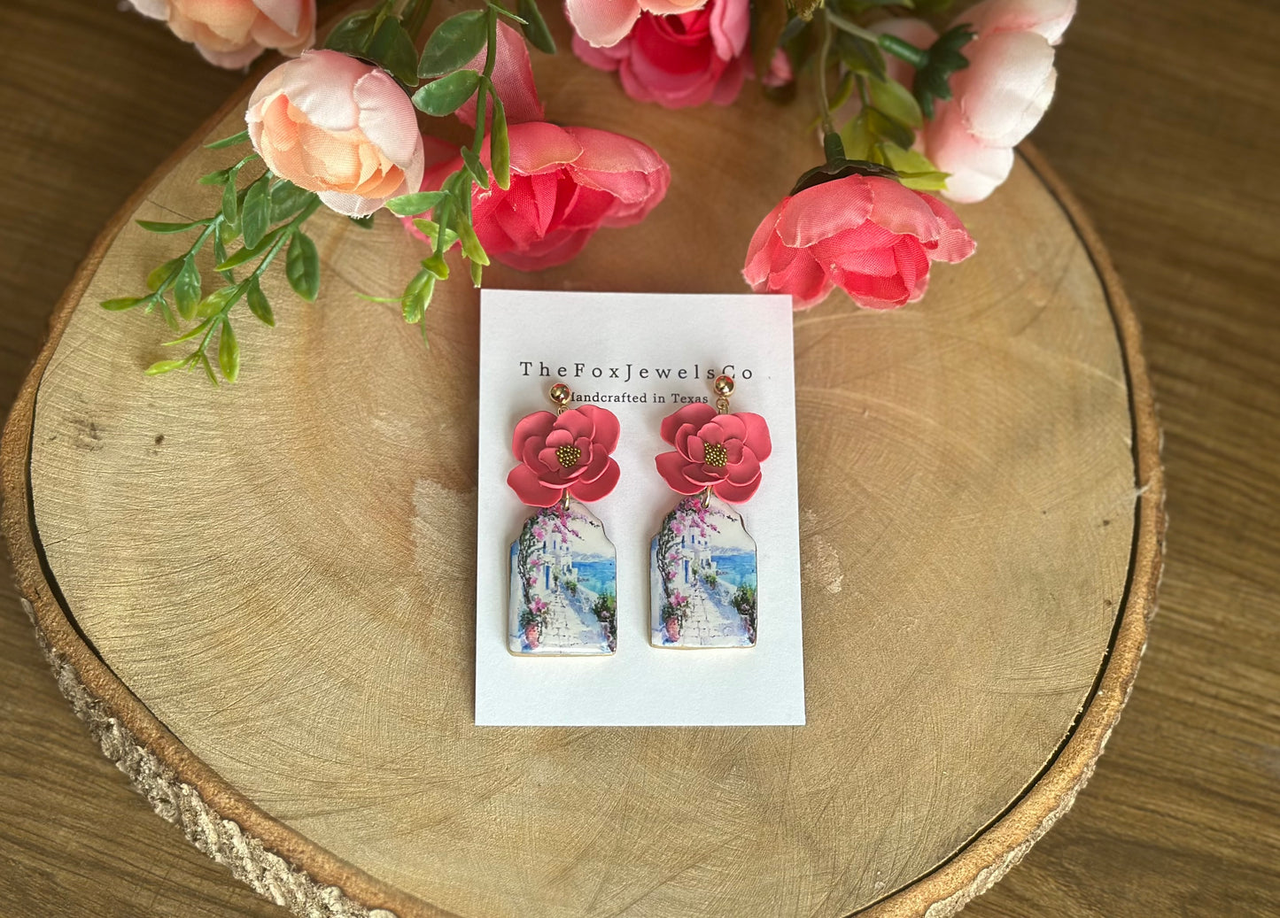 Santorini Island Earrings