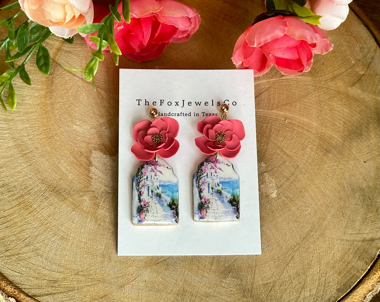 Santorini Island Earrings