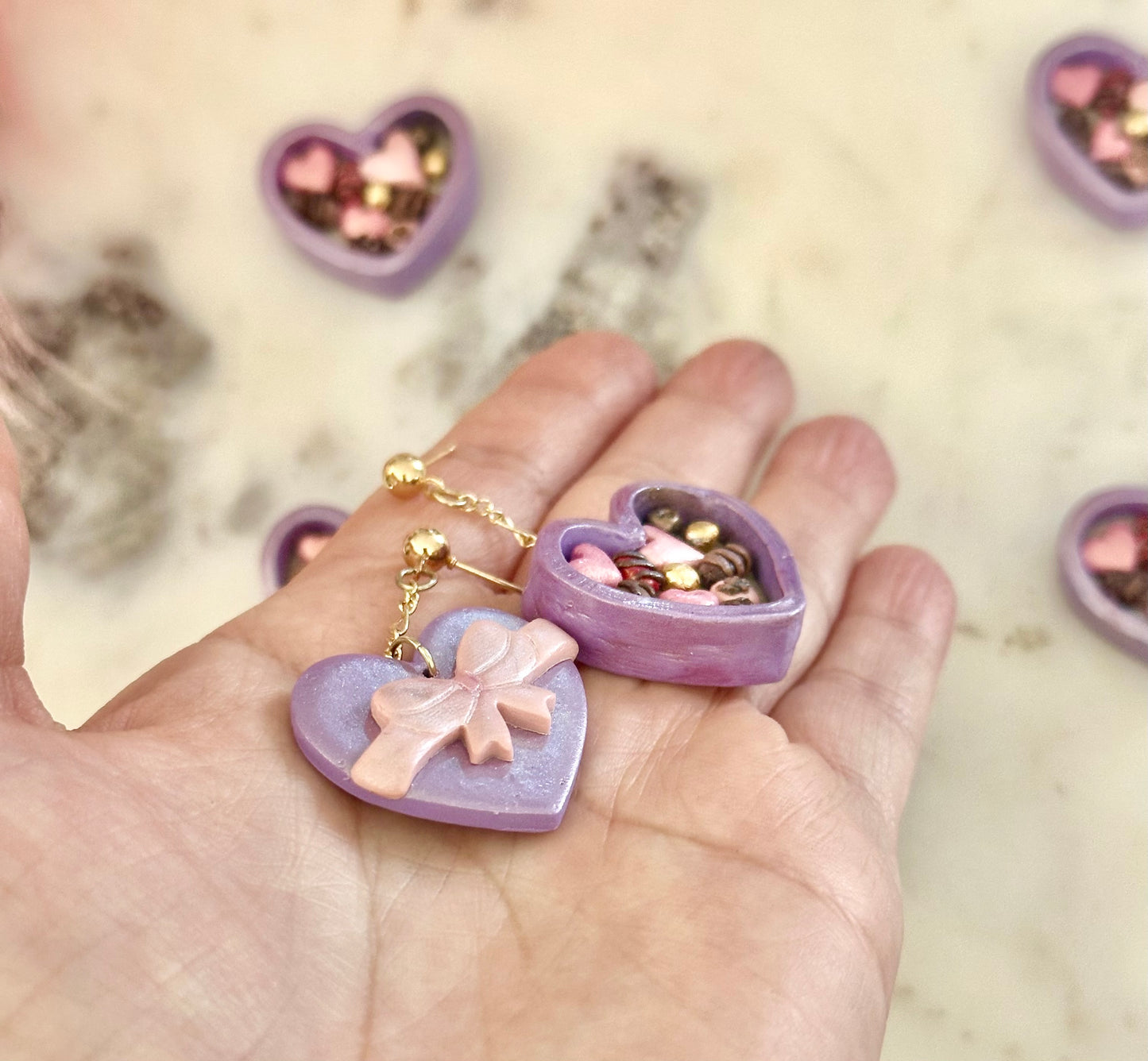 Lavender Box of chocolates