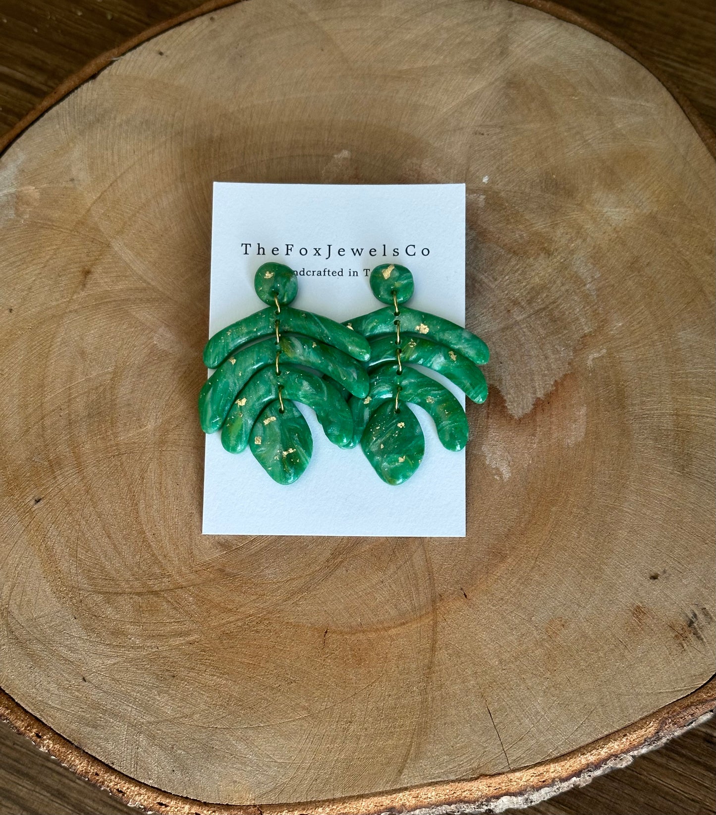 Green Leaf Dangles
