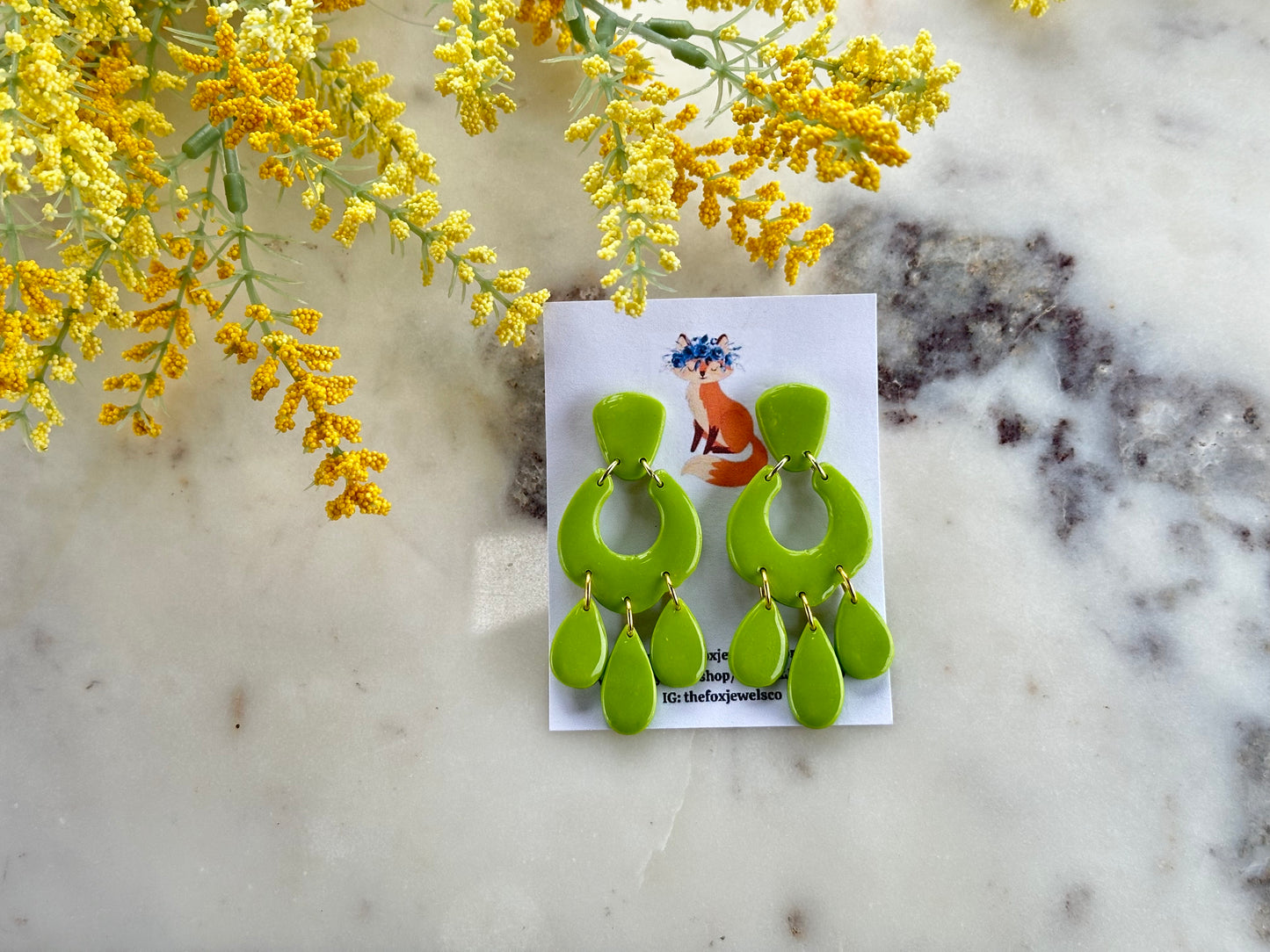 Green earrings, Lime green earrings, Olive green earrings, earrings dangle, boho style, Moroccan Style, oversized earrings, fun earrings, summer earrings, wedding or special events jewelry