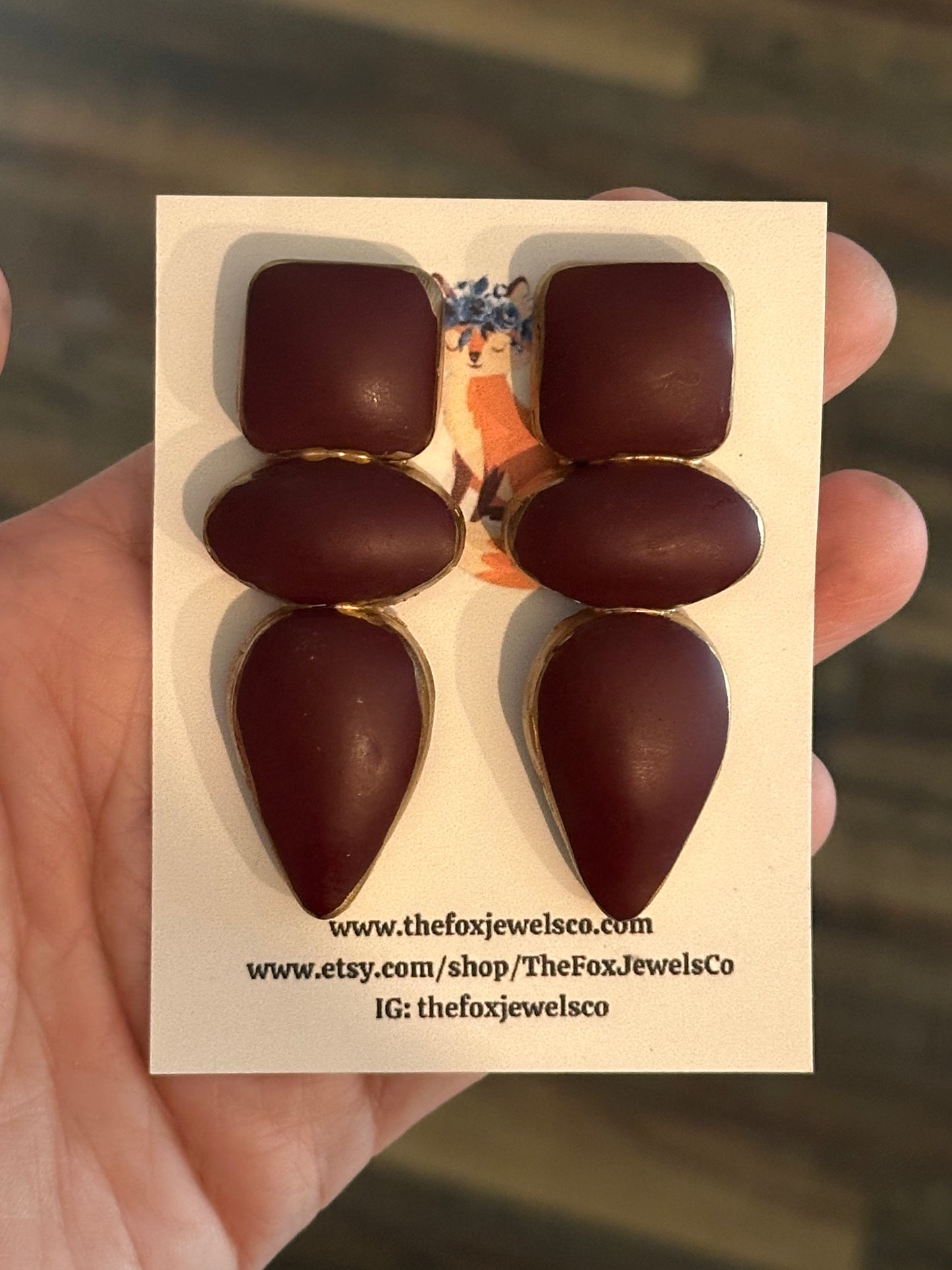 Bold Large Stud Earrings