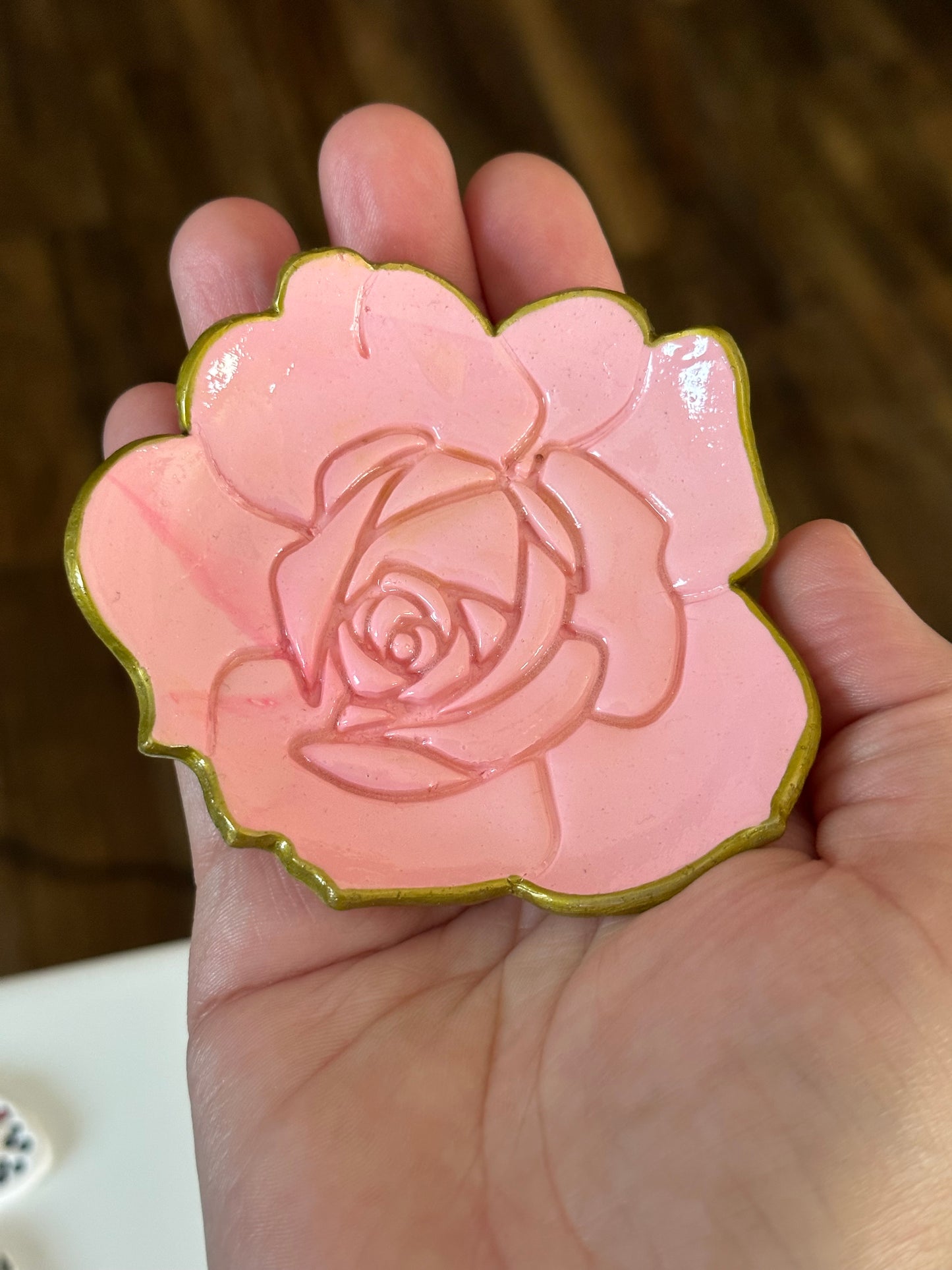 Rose Trinket Dish