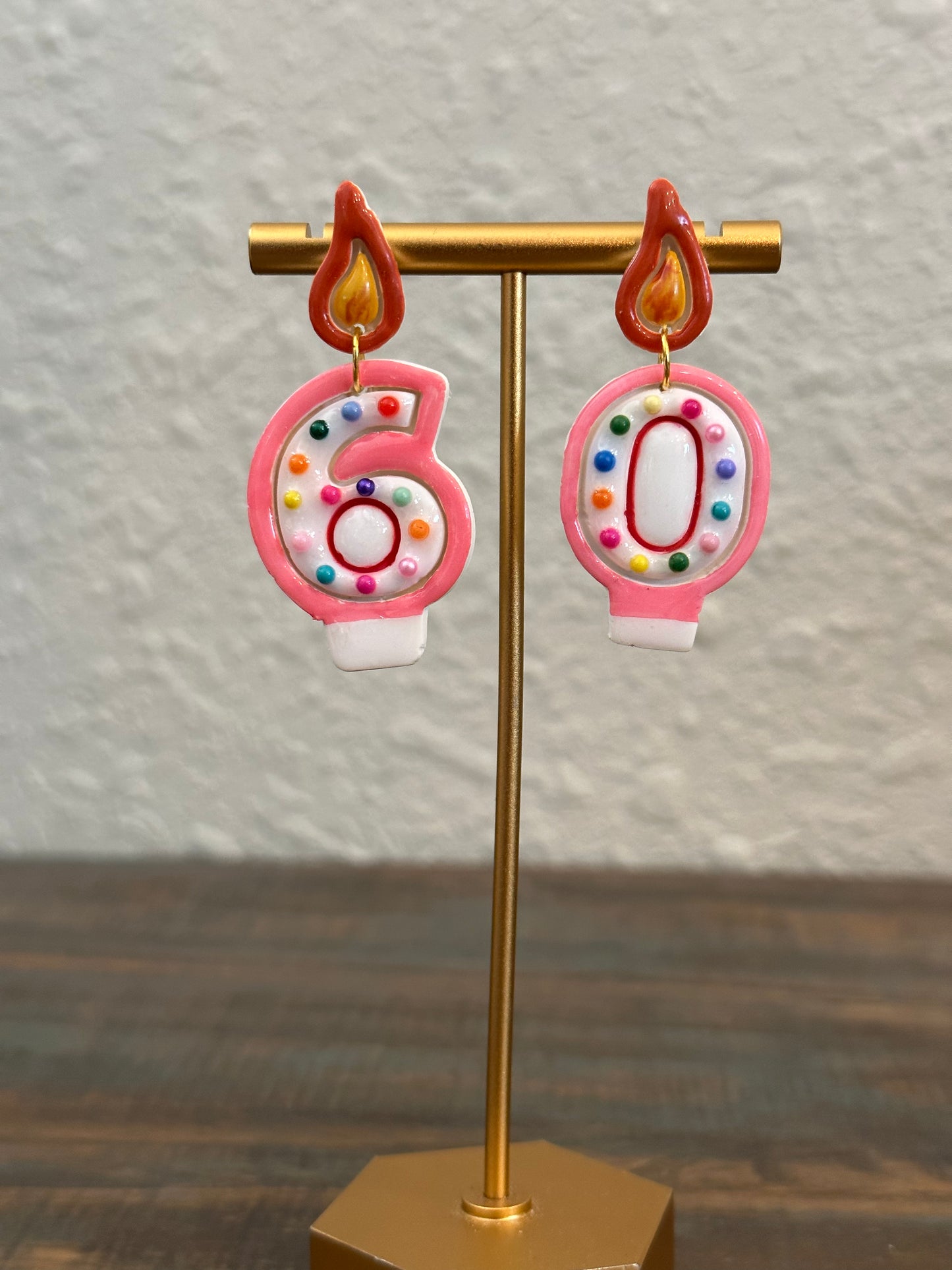 Birthday Candle Earrings