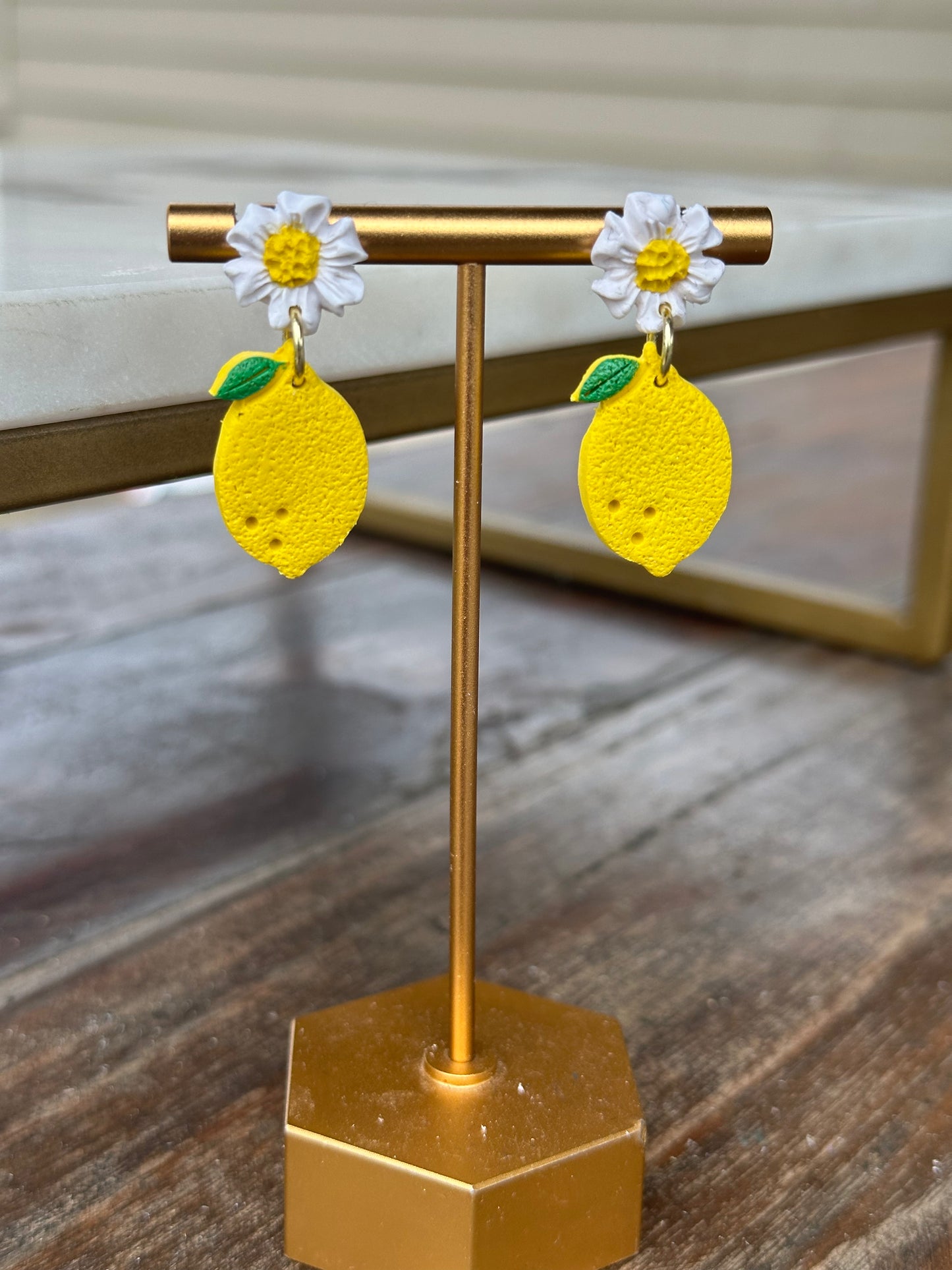 Daisy and Lemon Dangles