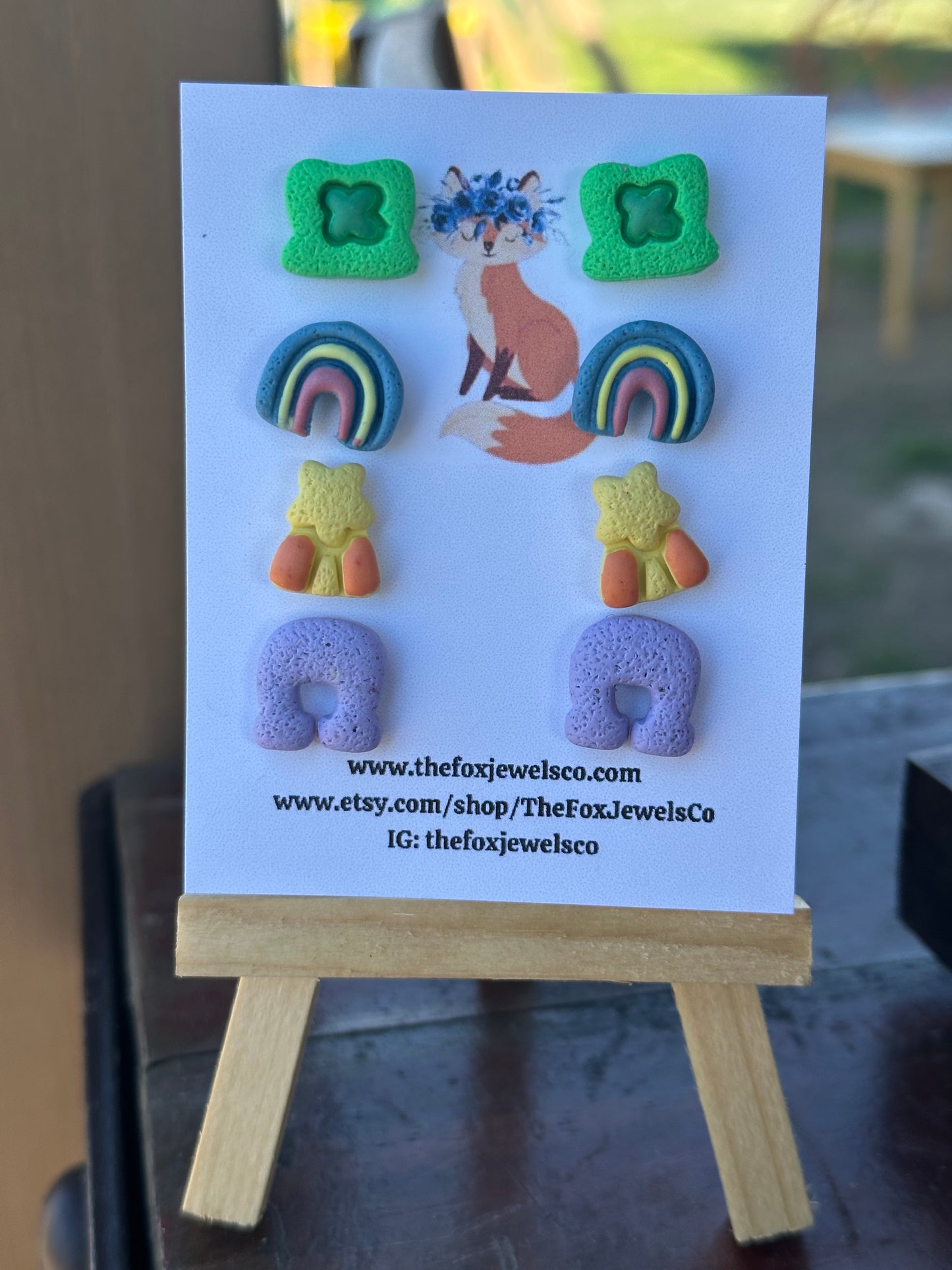 Lucky Charms Studs