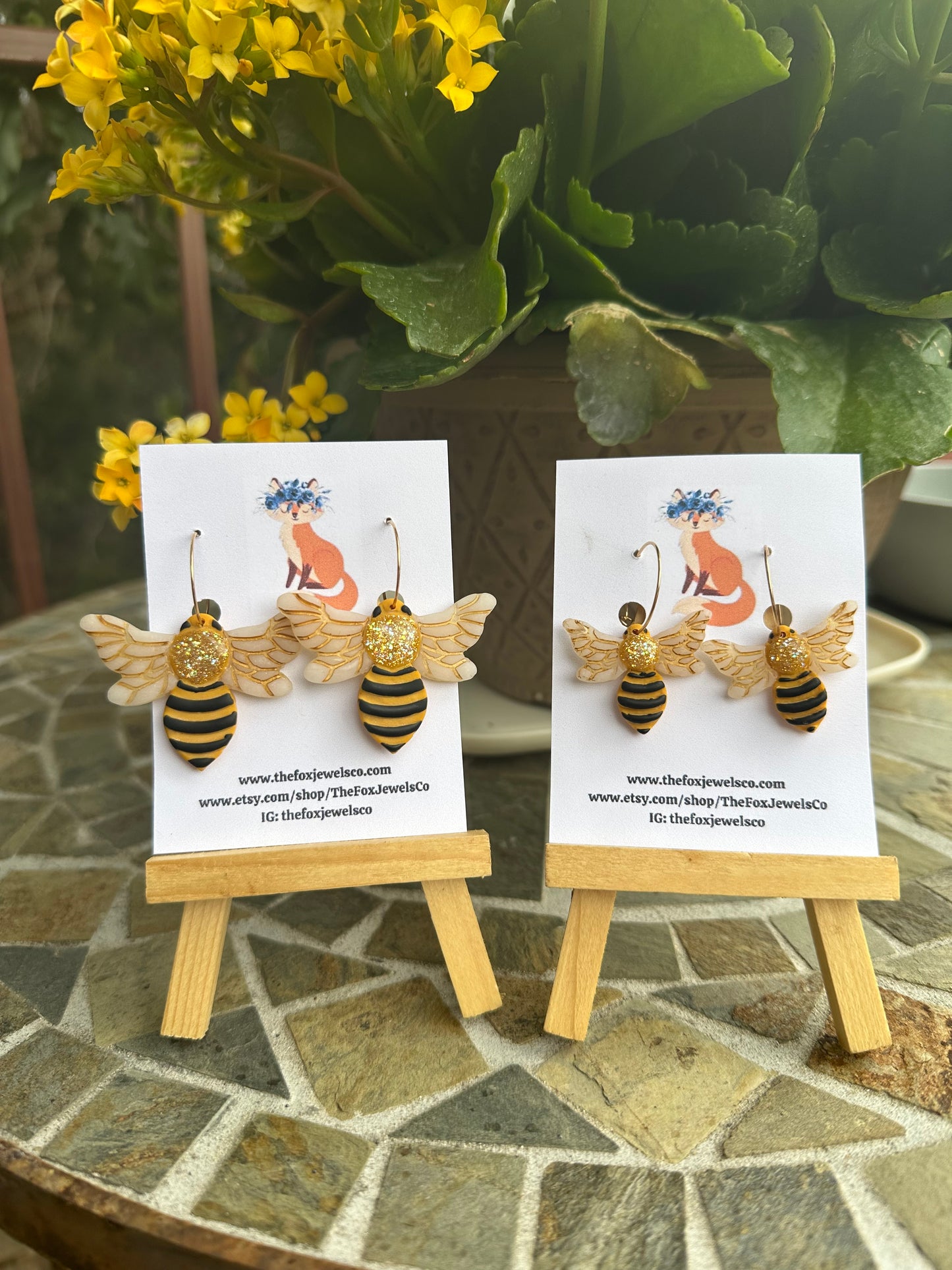 Bee Earrings