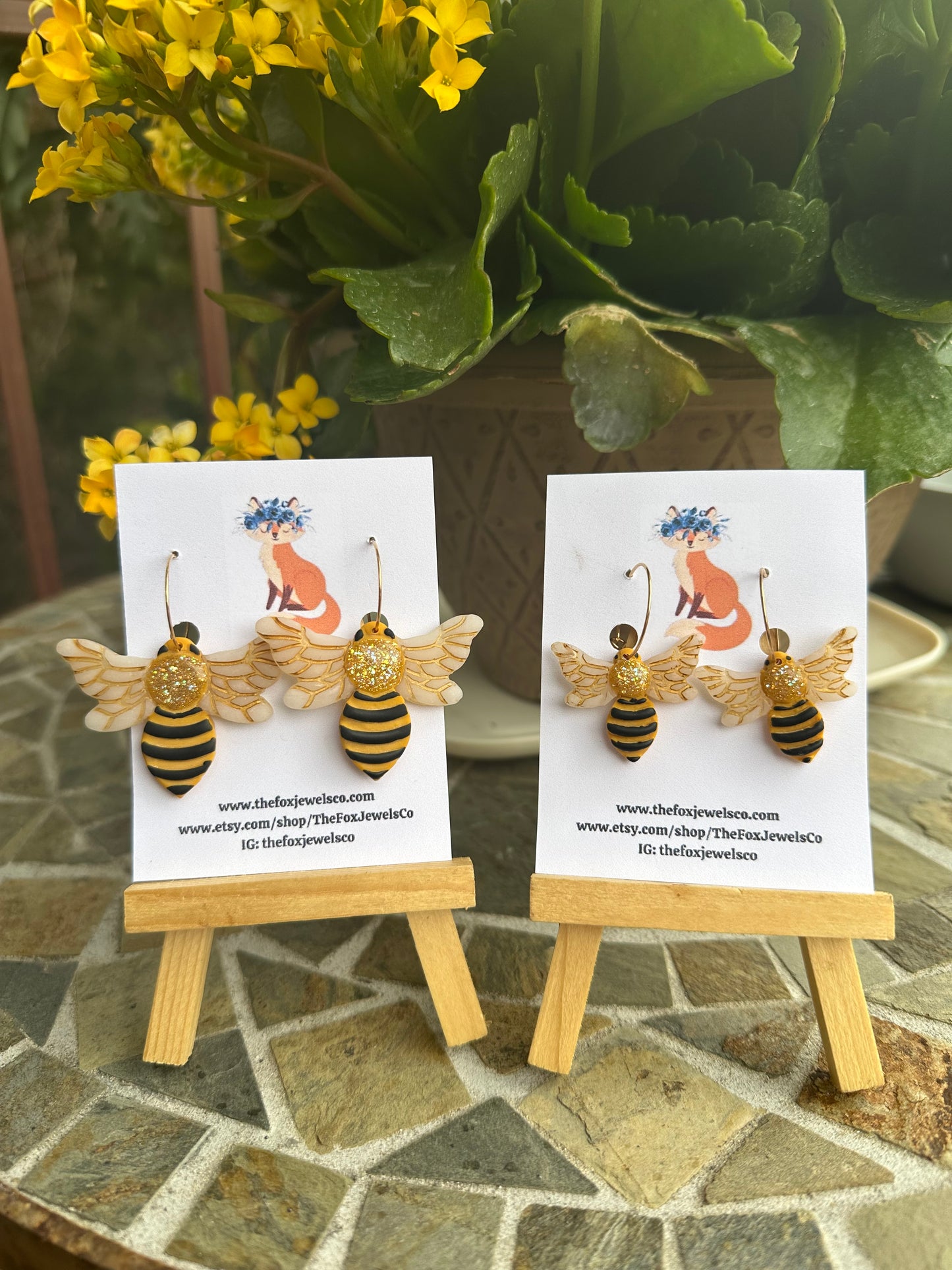 Bee Earrings