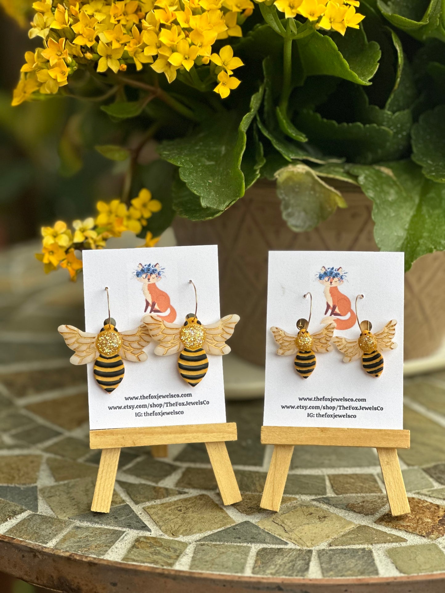 Bee Earrings