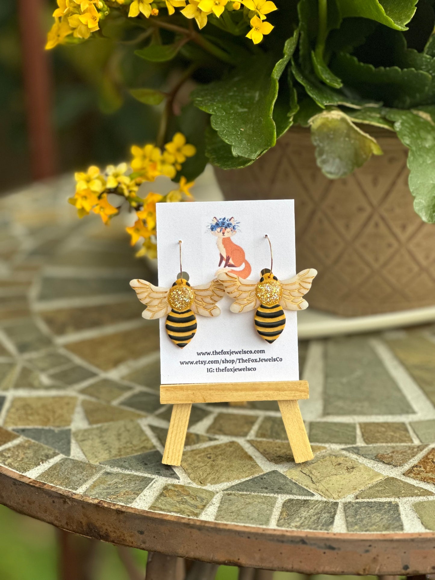 Bee Earrings