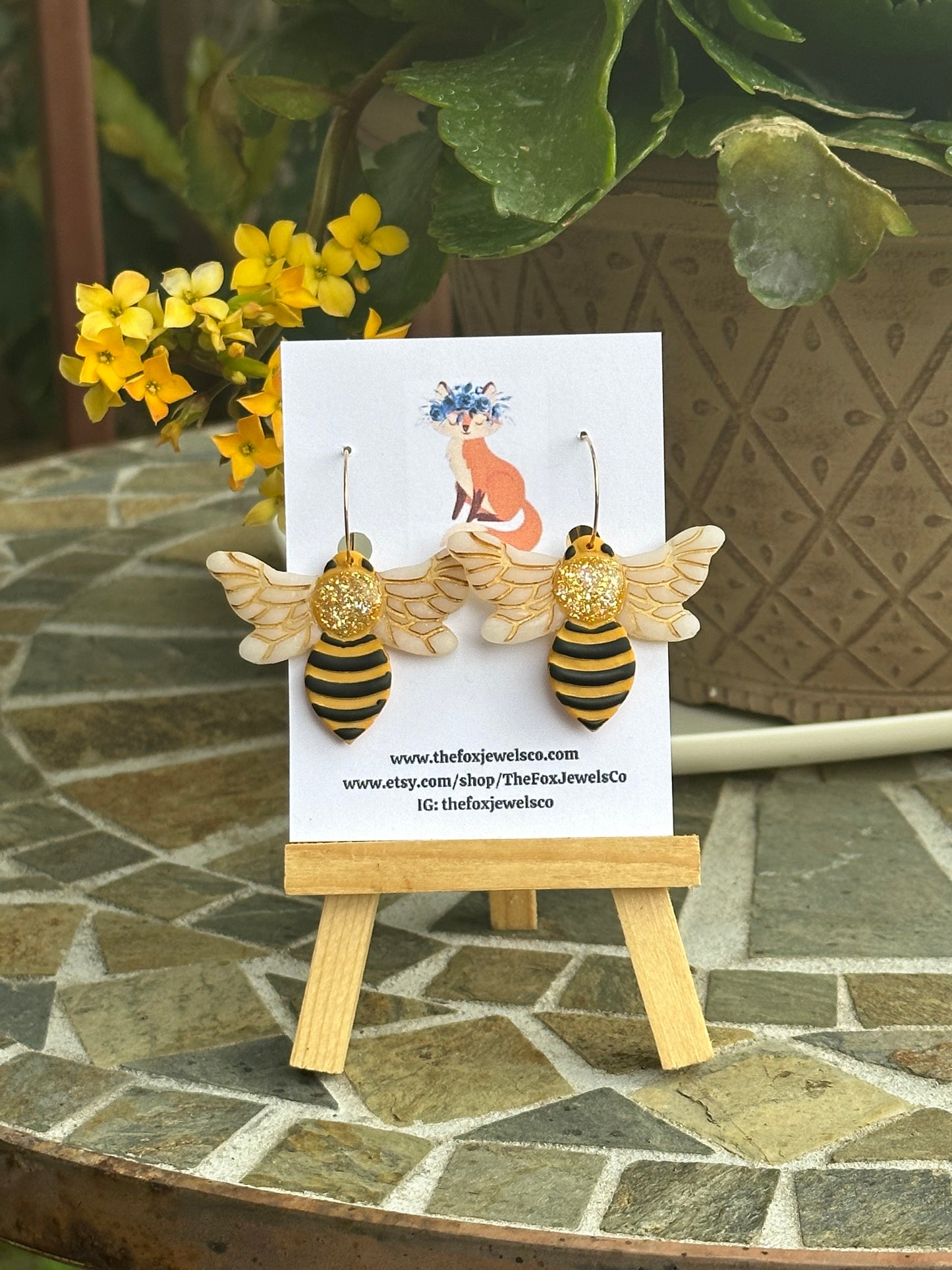 Bee Earrings