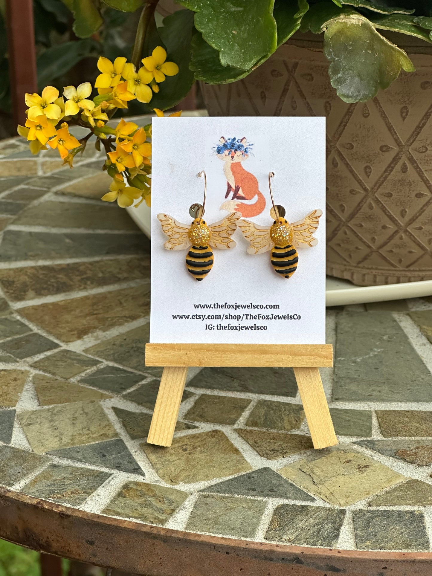 Bee Earrings