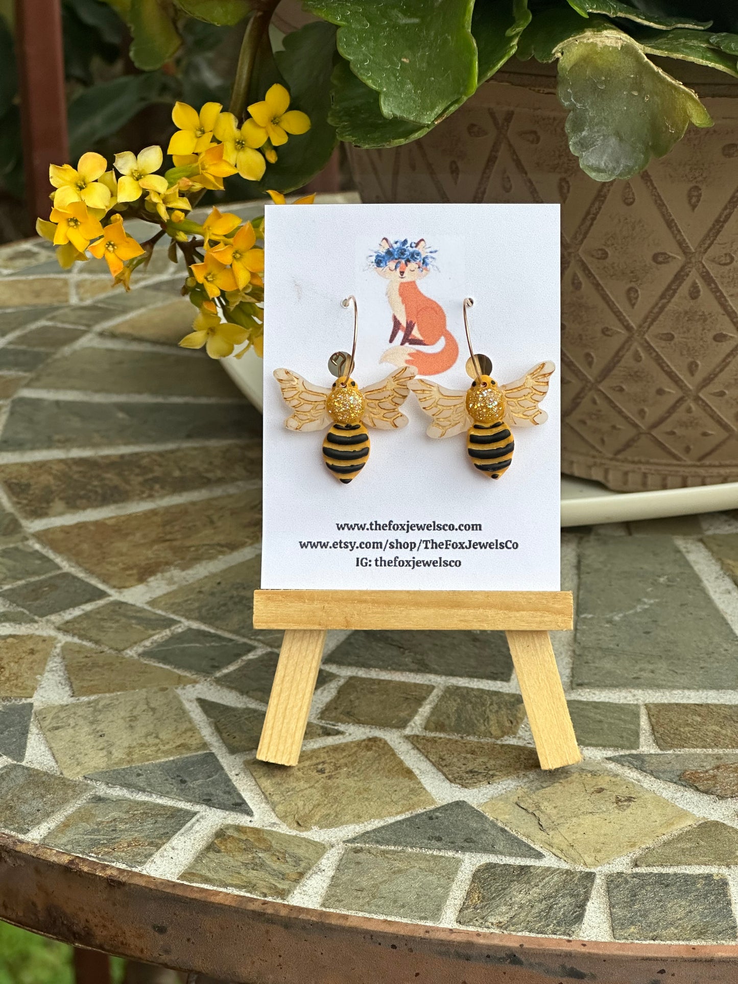 Bee Earrings