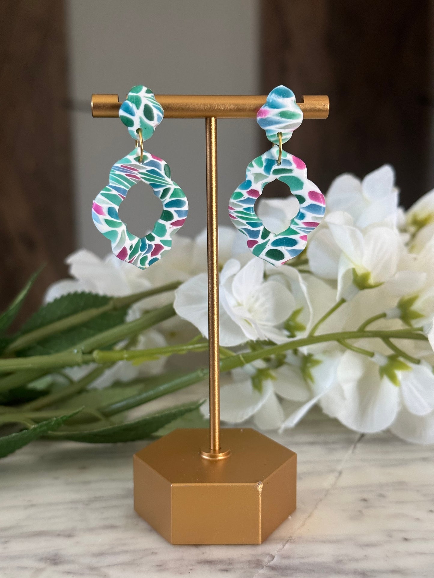 Stained Glass Dangles