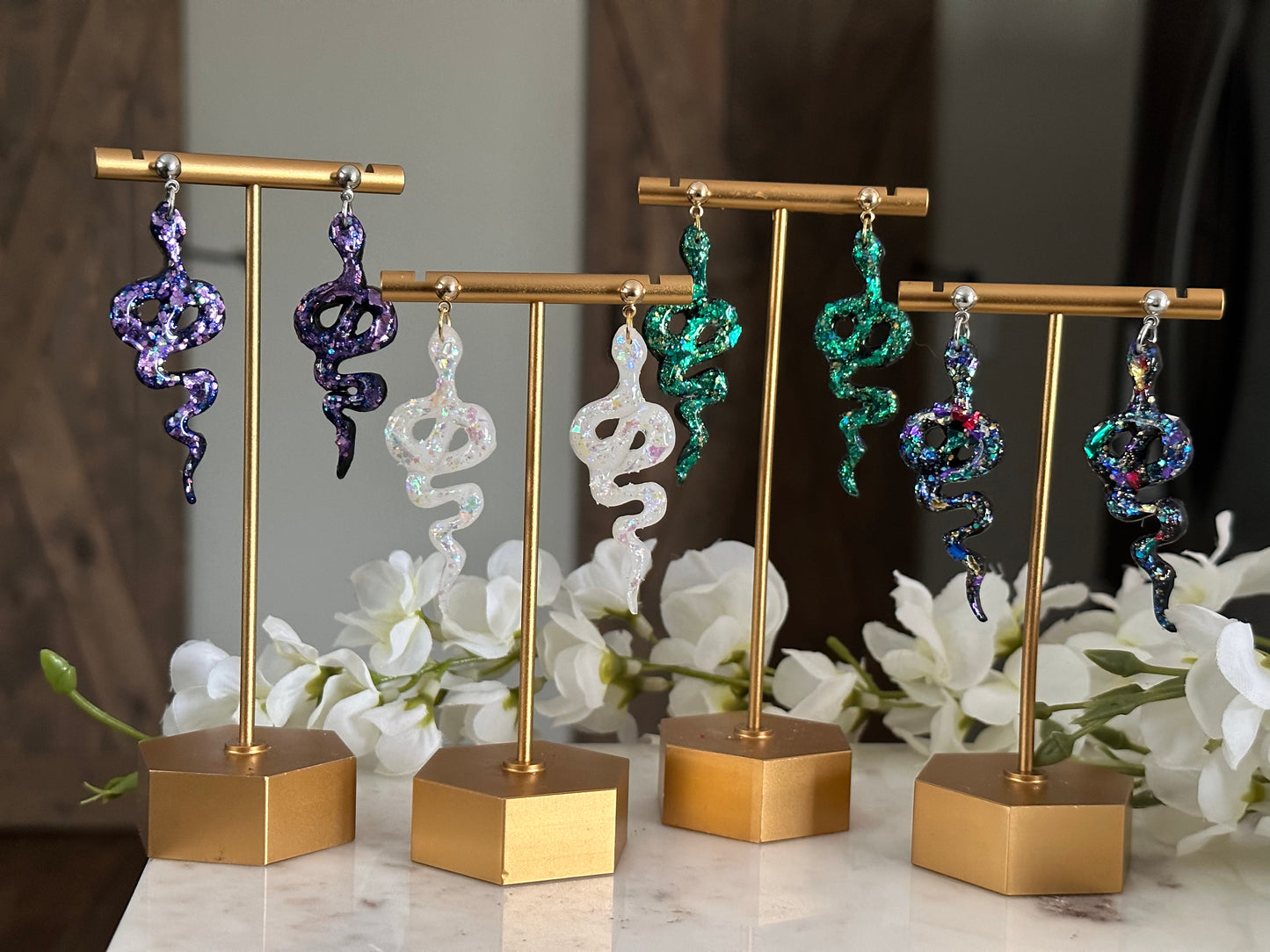 Reputation Snake Earrings