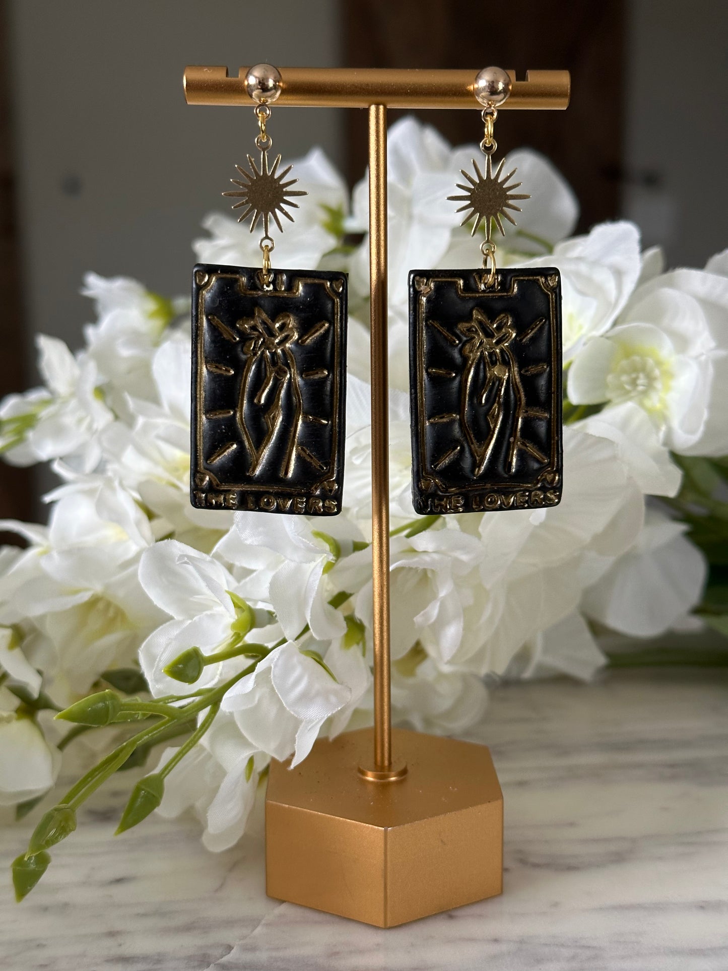 Tarot Card Earrings