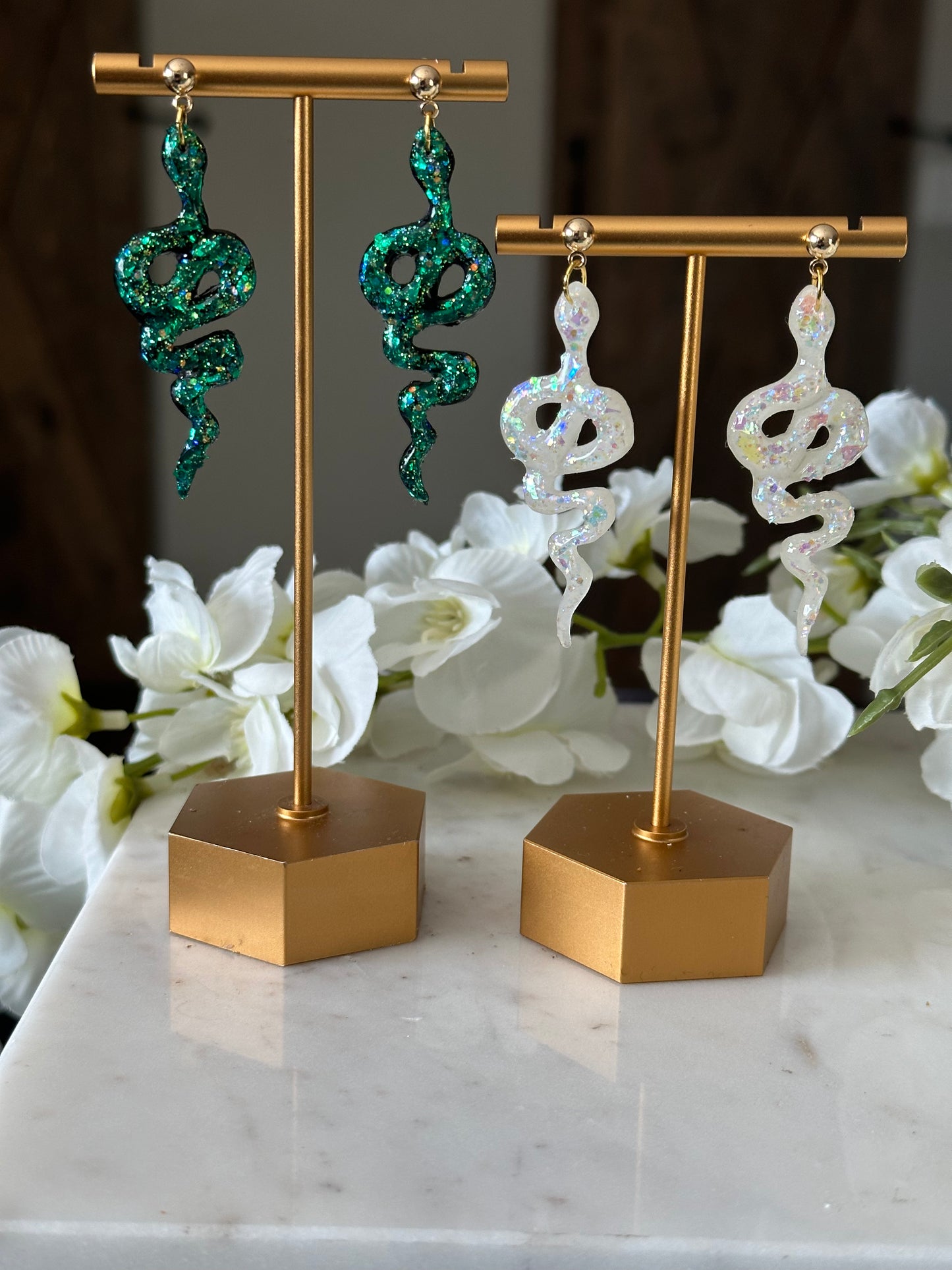 Reputation Snake Earrings