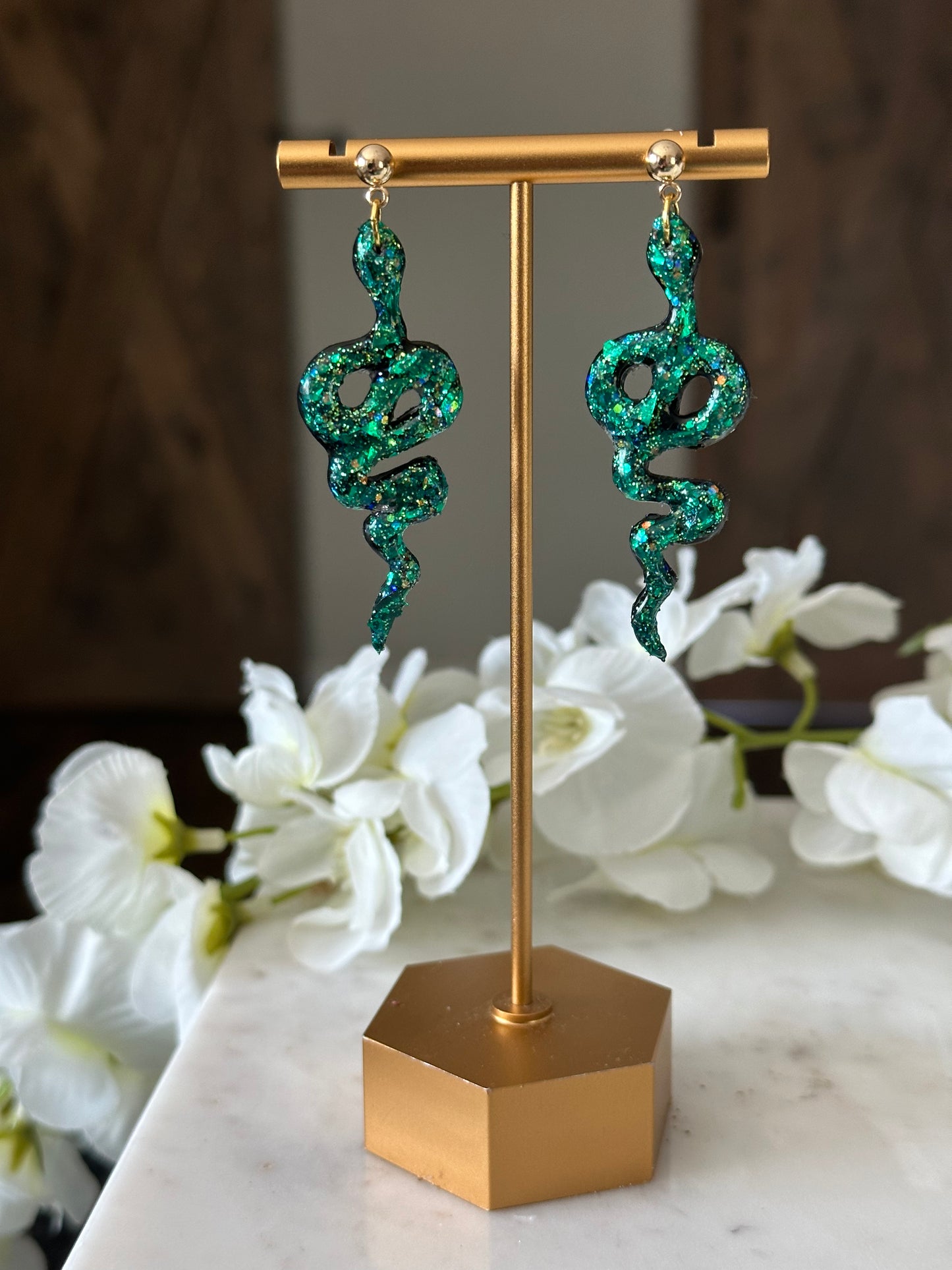 Reputation Snake Earrings