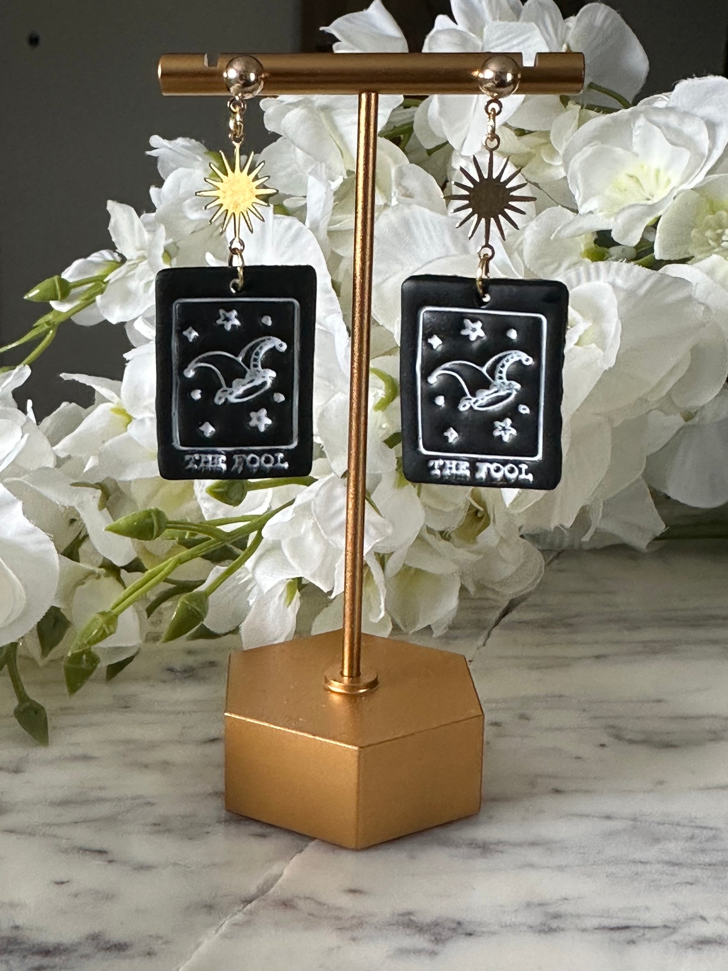 Tarot Card Earrings