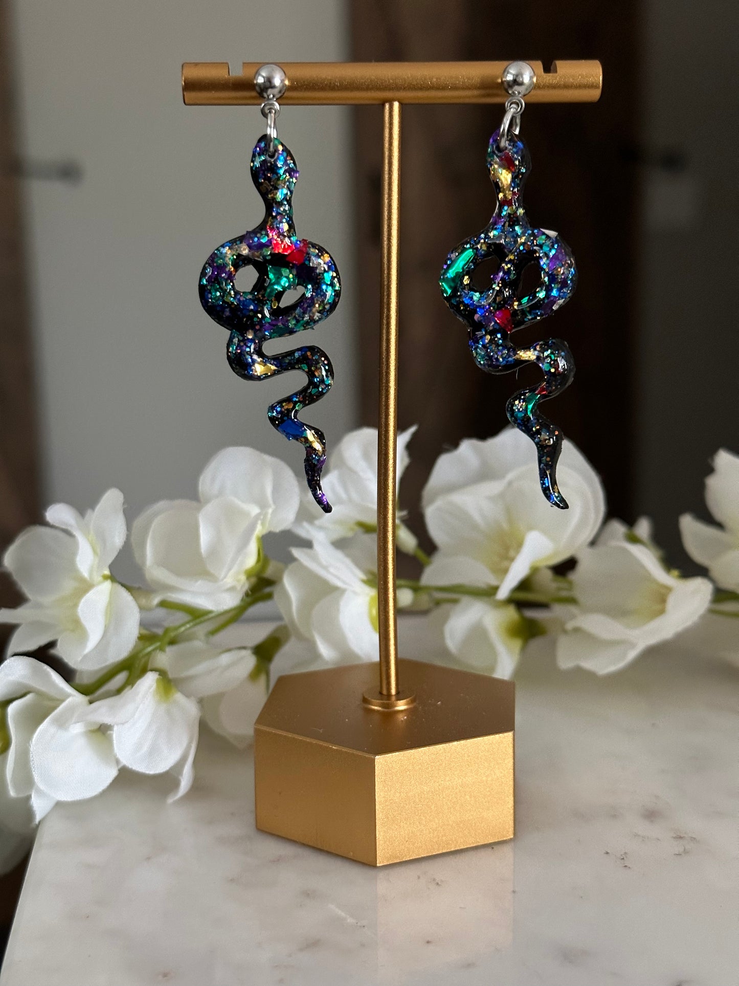 Reputation Snake Earrings