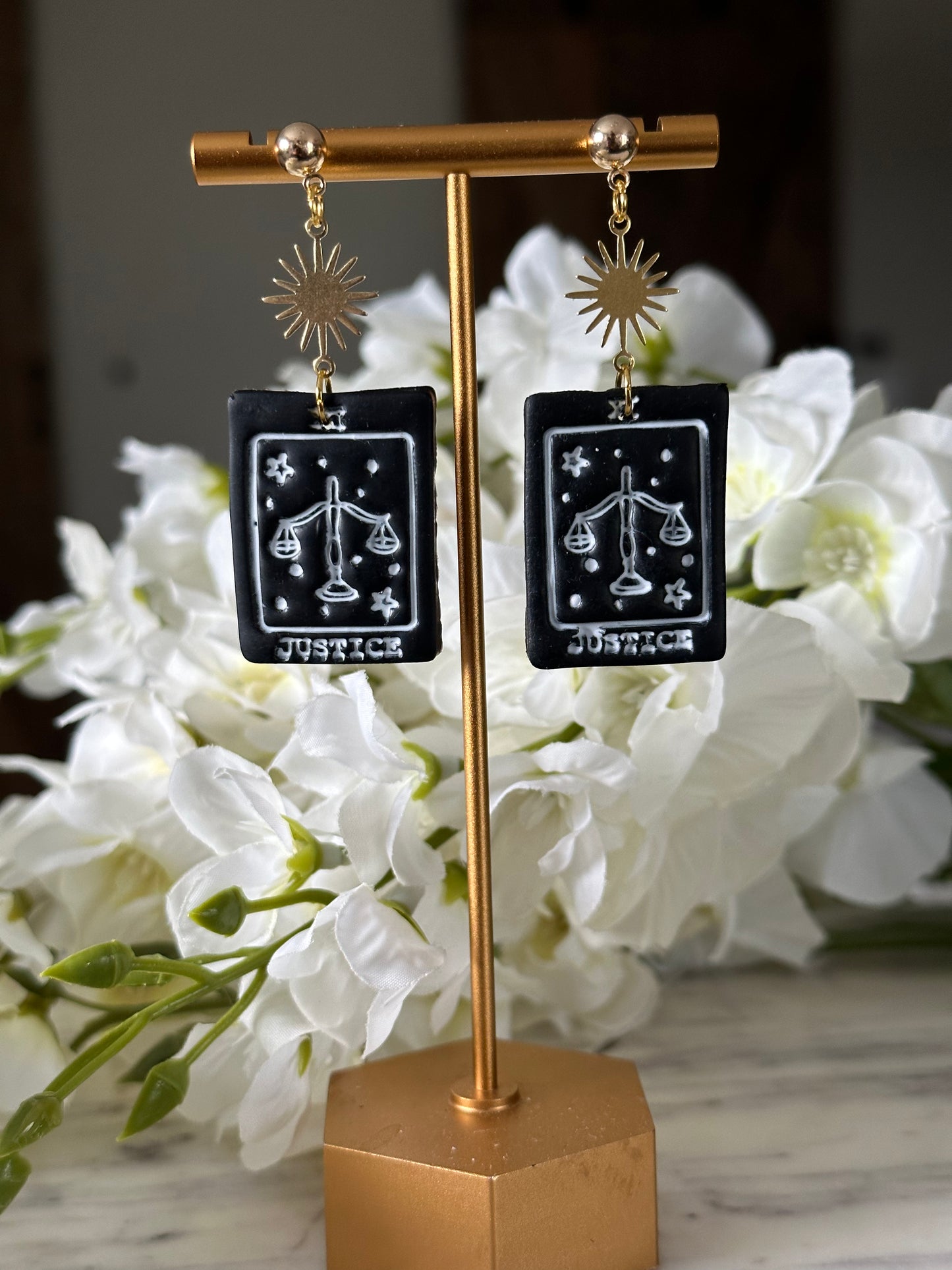 Tarot Card Earrings