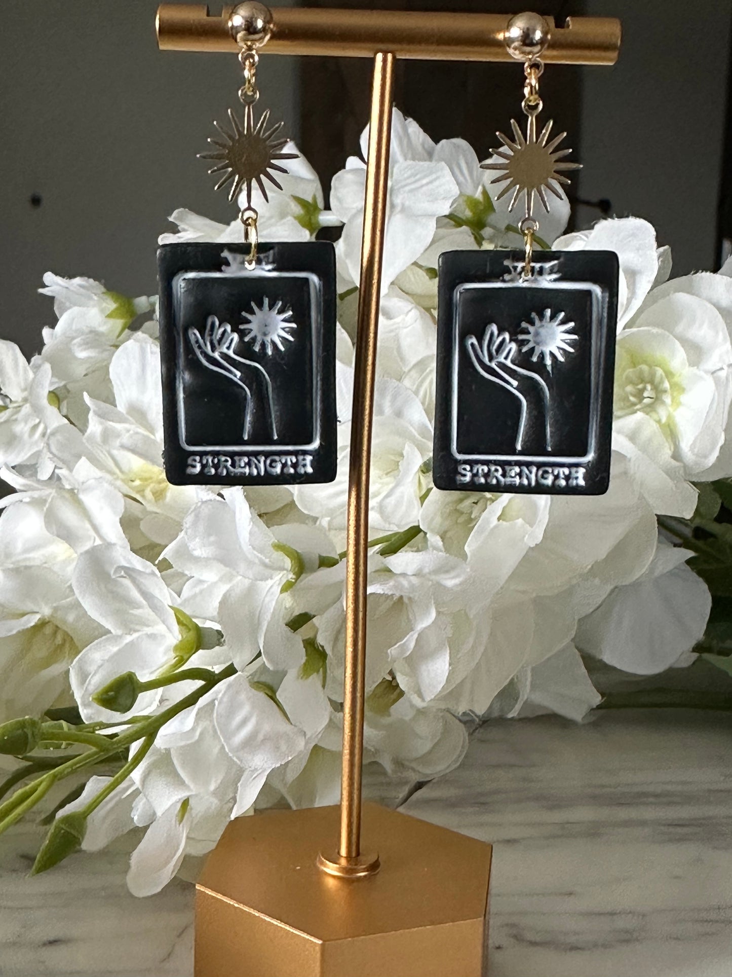 Tarot Card Earrings