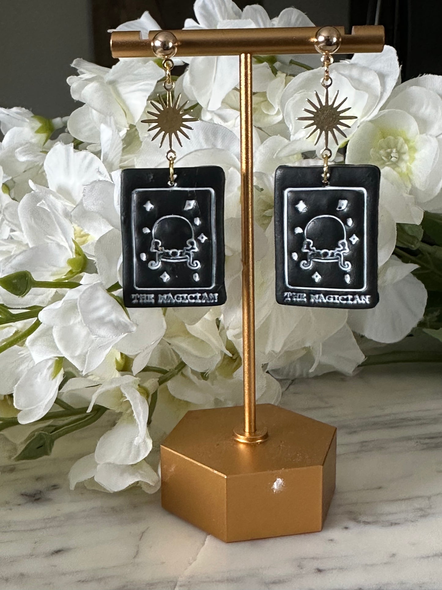Tarot Card Earrings