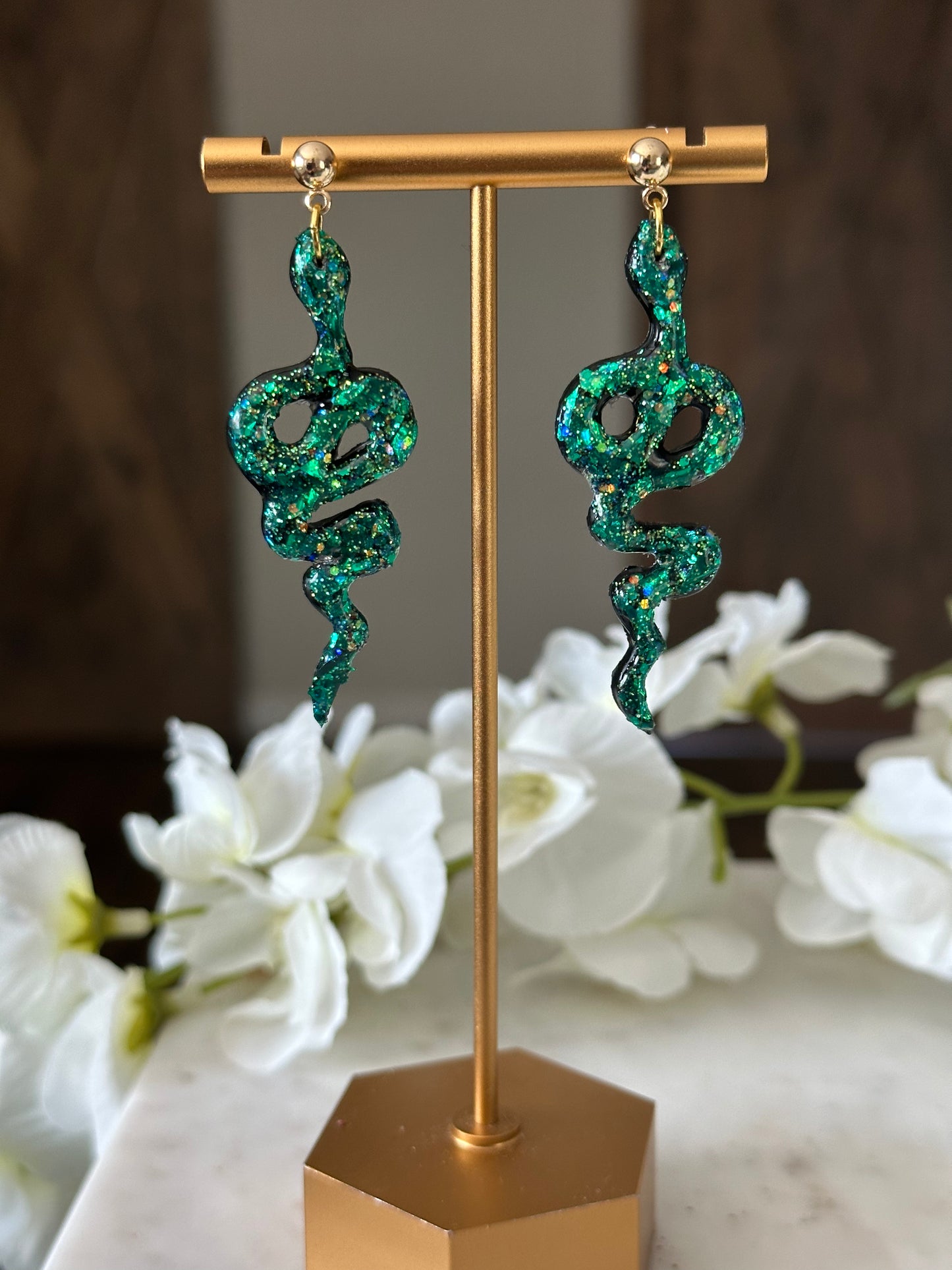 Reputation Snake Earrings