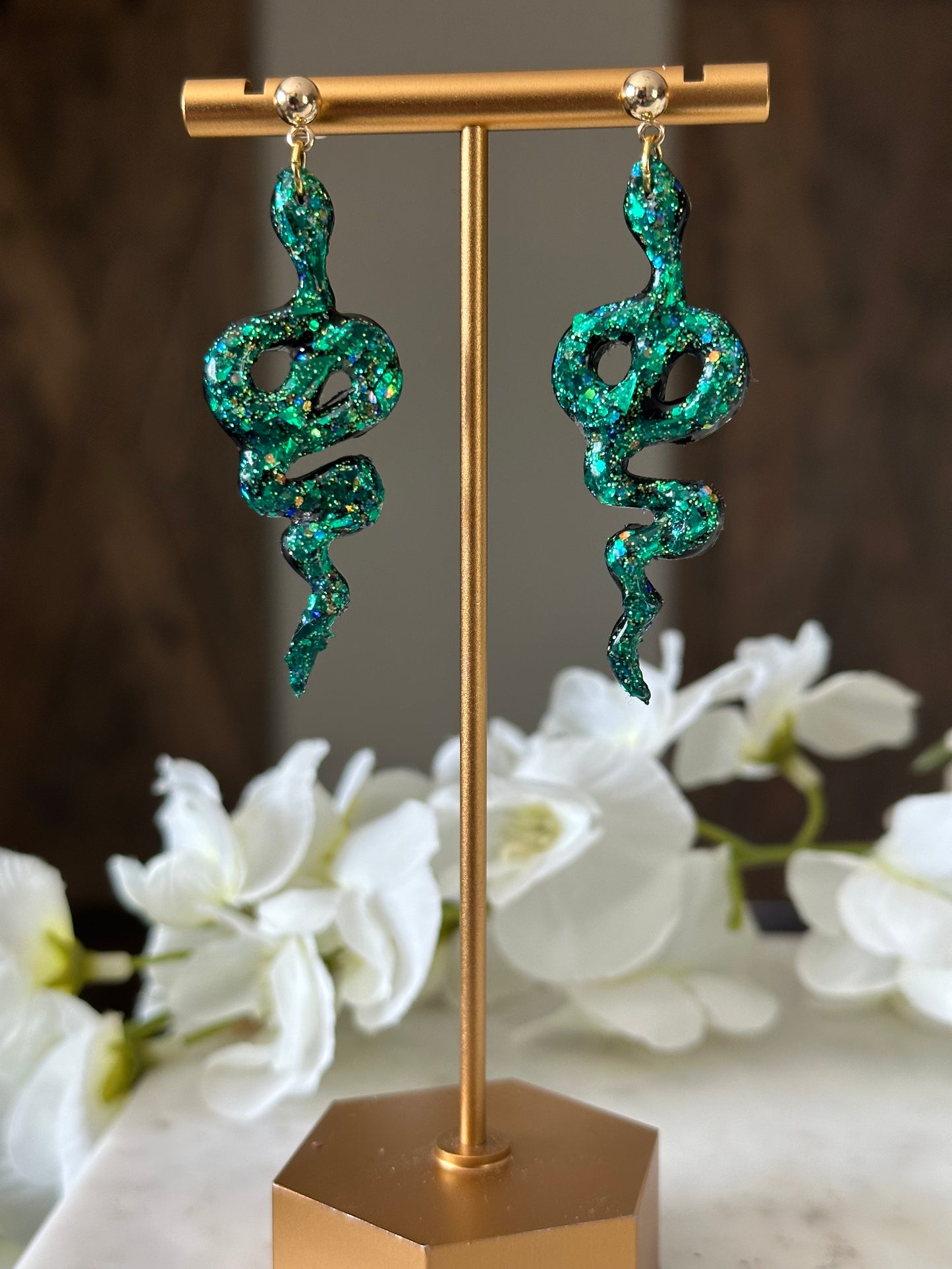 Reputation Snake Earrings