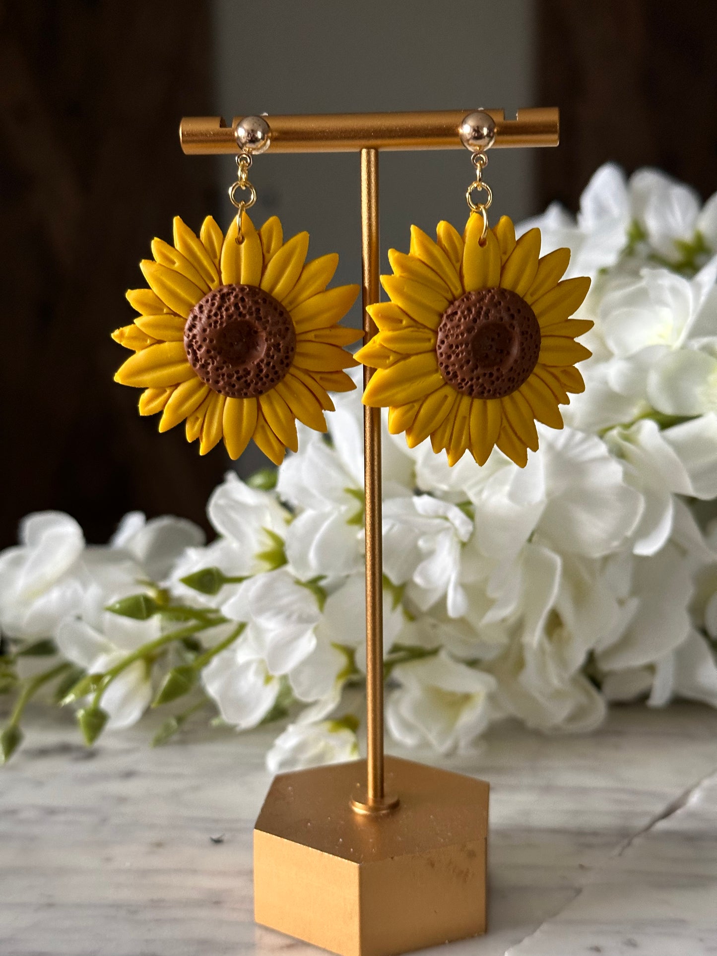 Sunflower Hoops