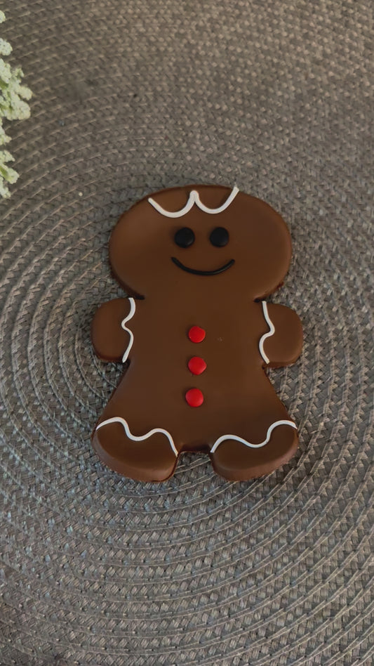 Gingerbread Man Jewelry Dish