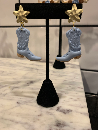 The Lonestar Boot - Light Blue