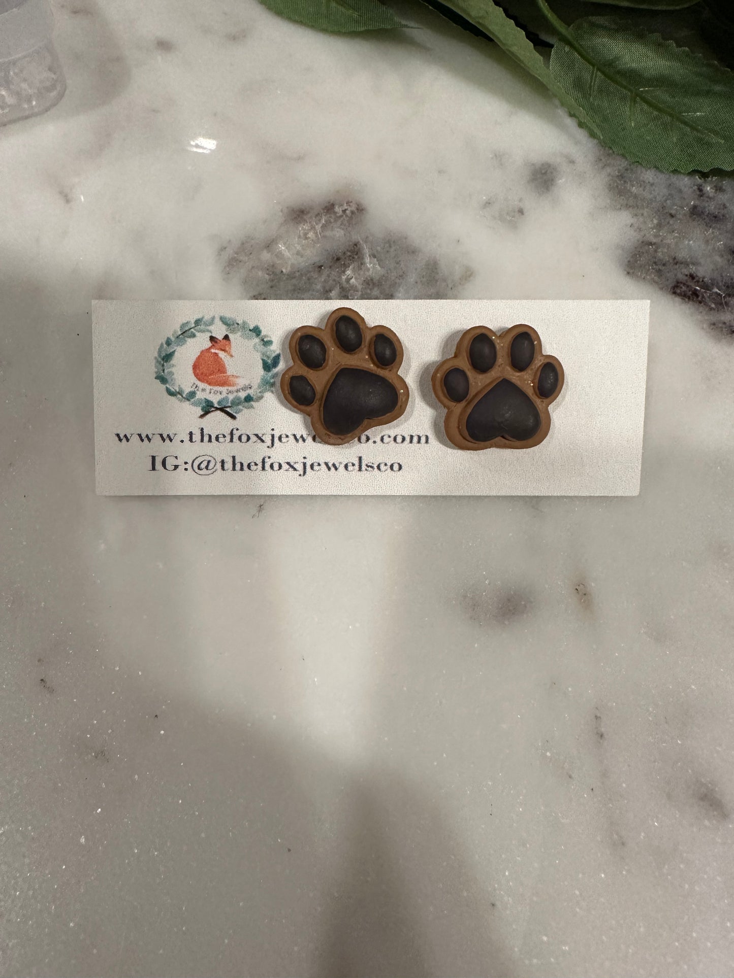 Puppy Paw Studs