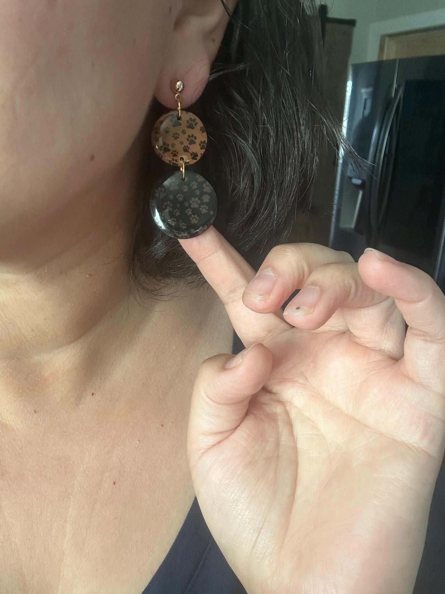 Puppy Paw Dangles