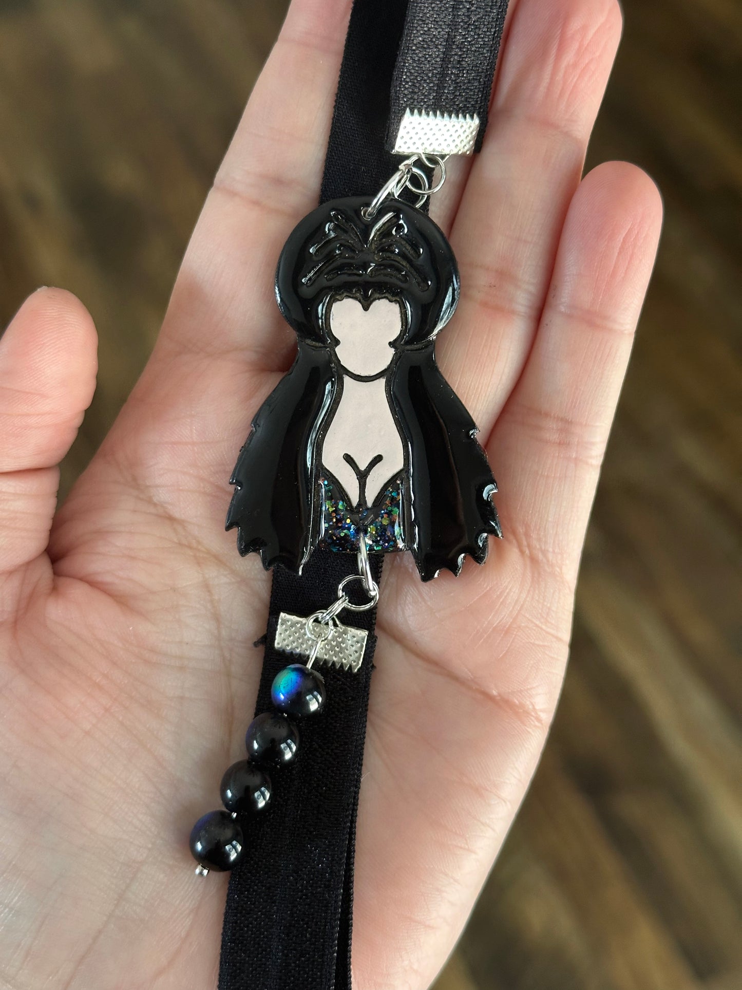 Elvira, Bookmarks, Book Lovers, Elastic Bookmarks, Mistress of the dark, Halloween, Halloween Bookmarks, Spooky