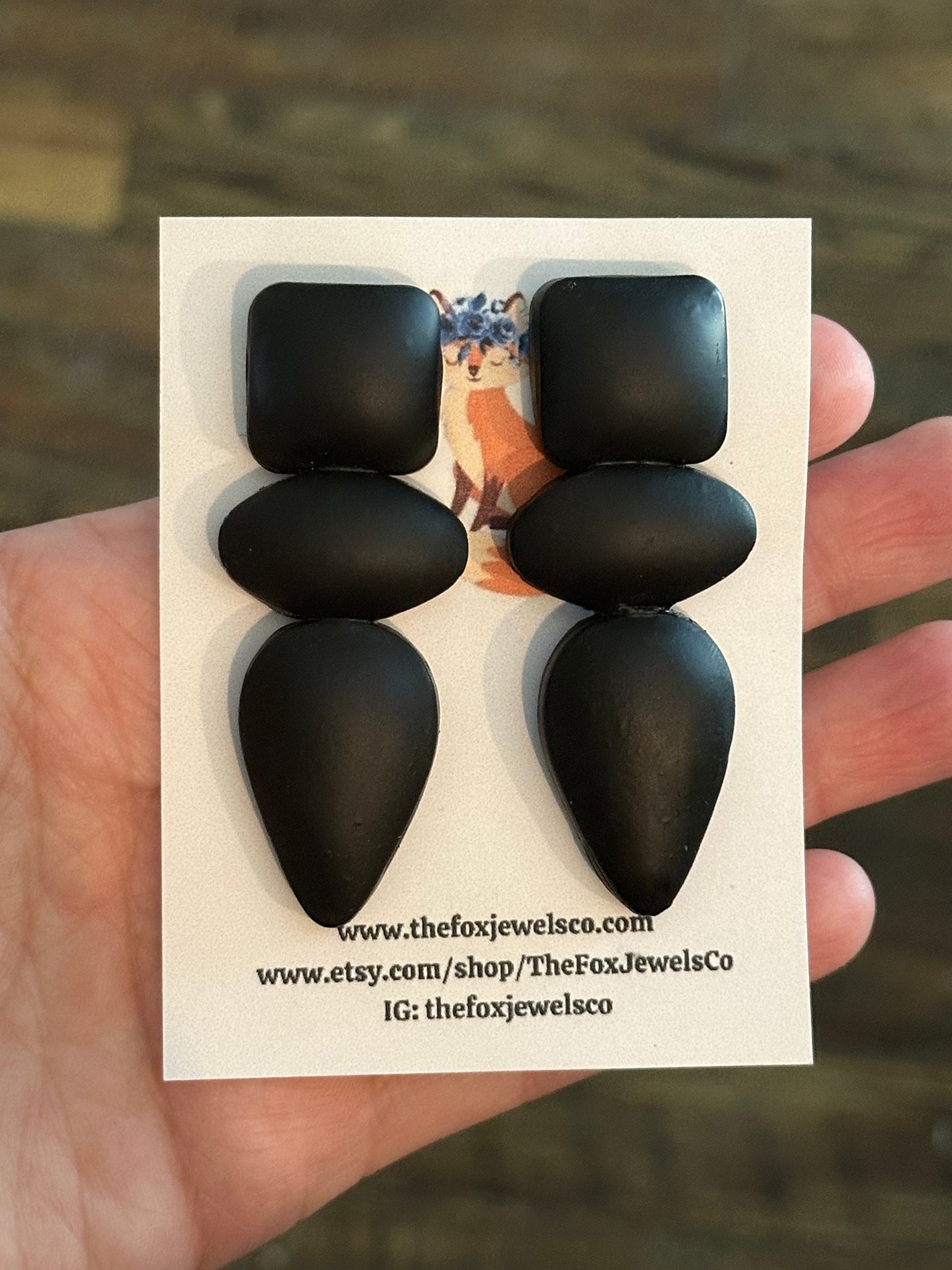 Bold Large Stud Earrings