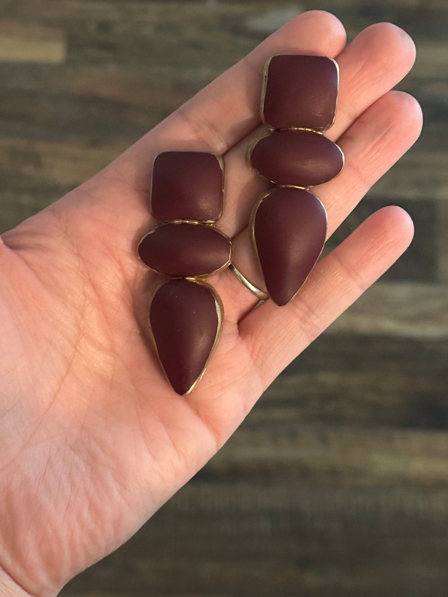 Bold Large Stud Earrings