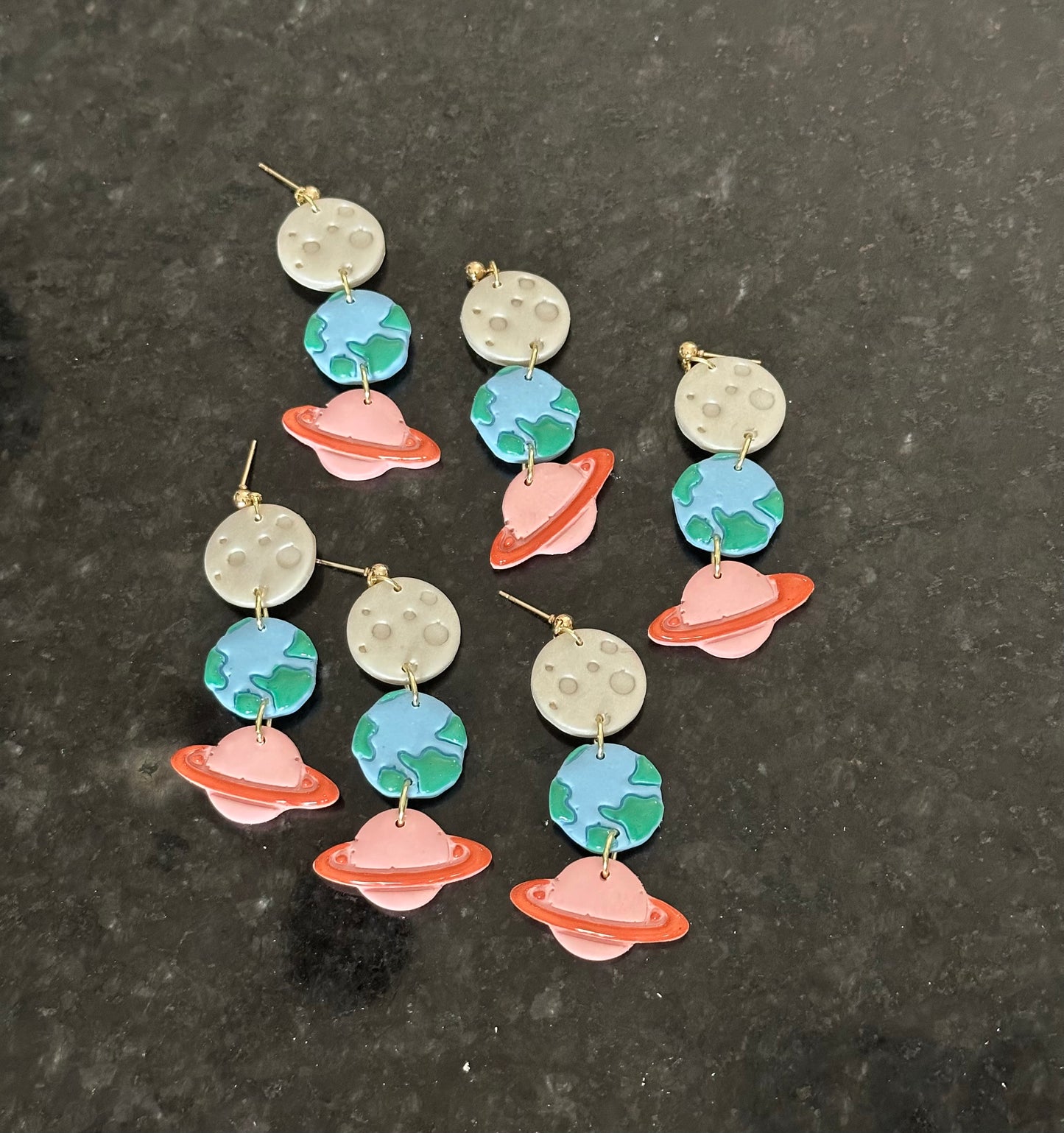 Solar System Earrings