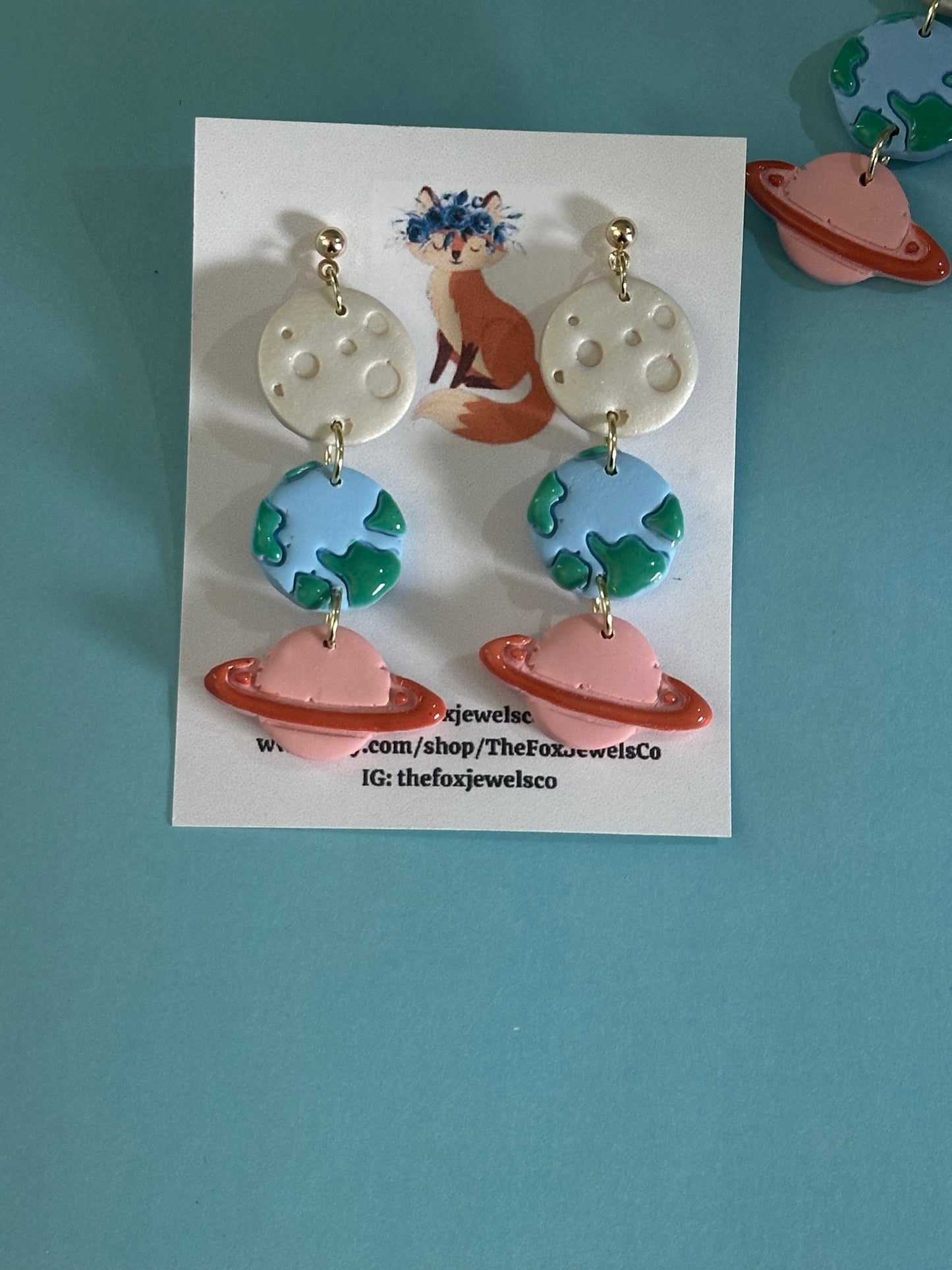 Solar System Earrings