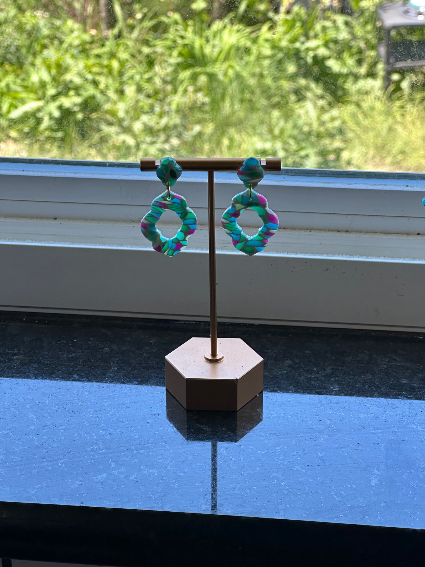 Stained Glass Dangles
