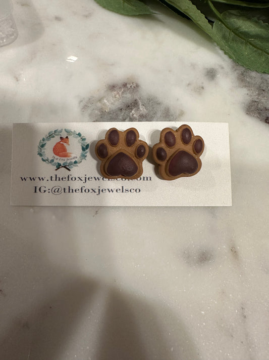 Puppy Paw Studs